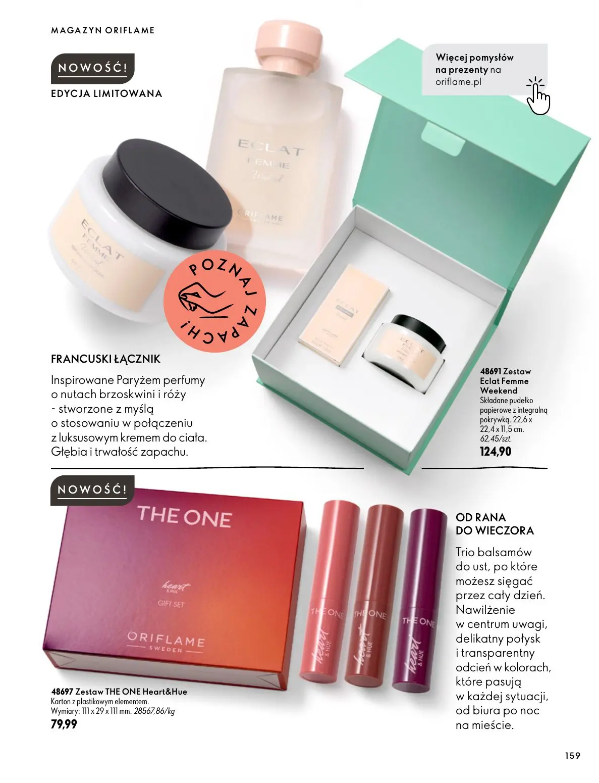 gazetka promocyjna ORIFLAME Twoja skóra w pełnej mocy - Strona 159