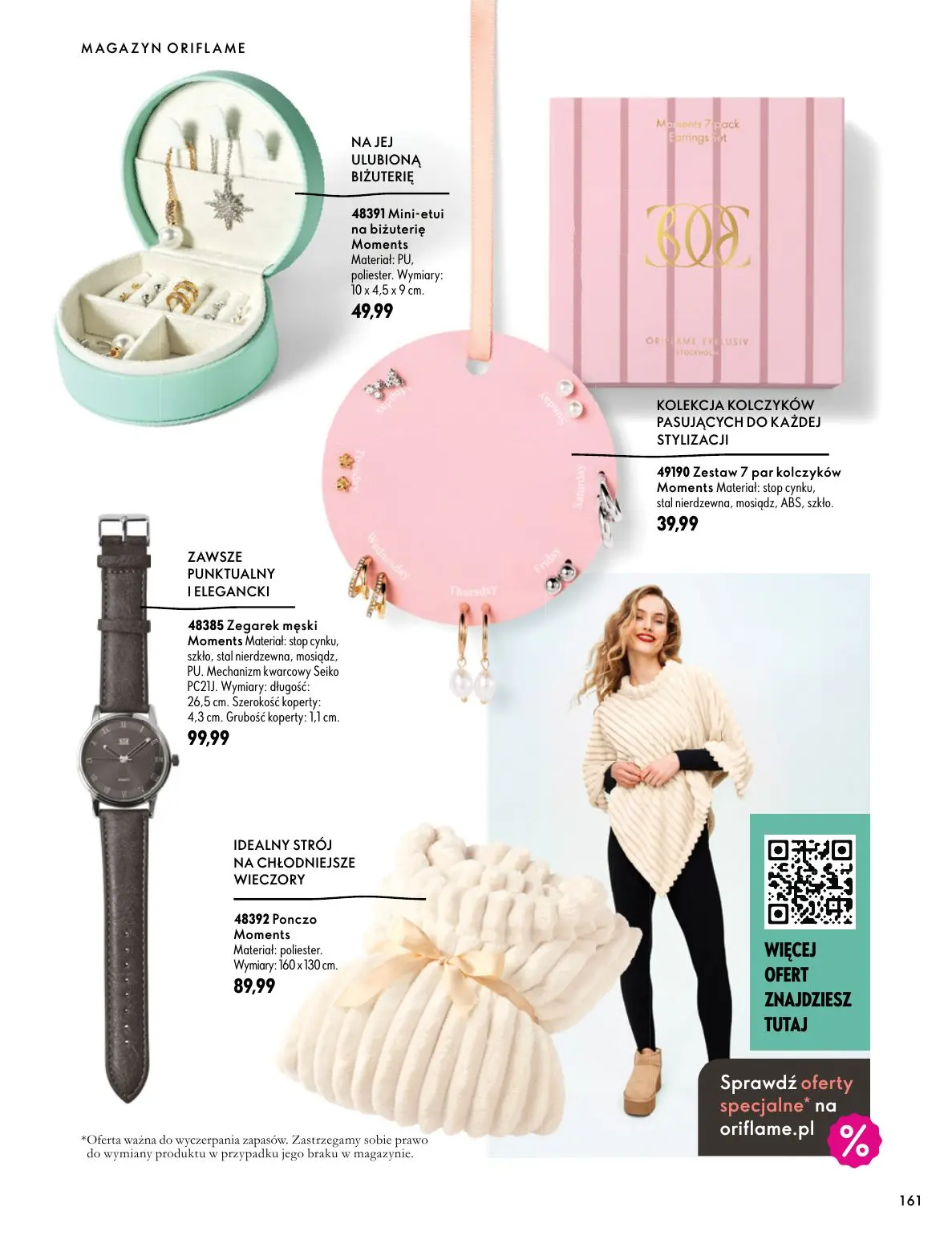 gazetka promocyjna ORIFLAME Twoja skóra w pełnej mocy - Strona 161