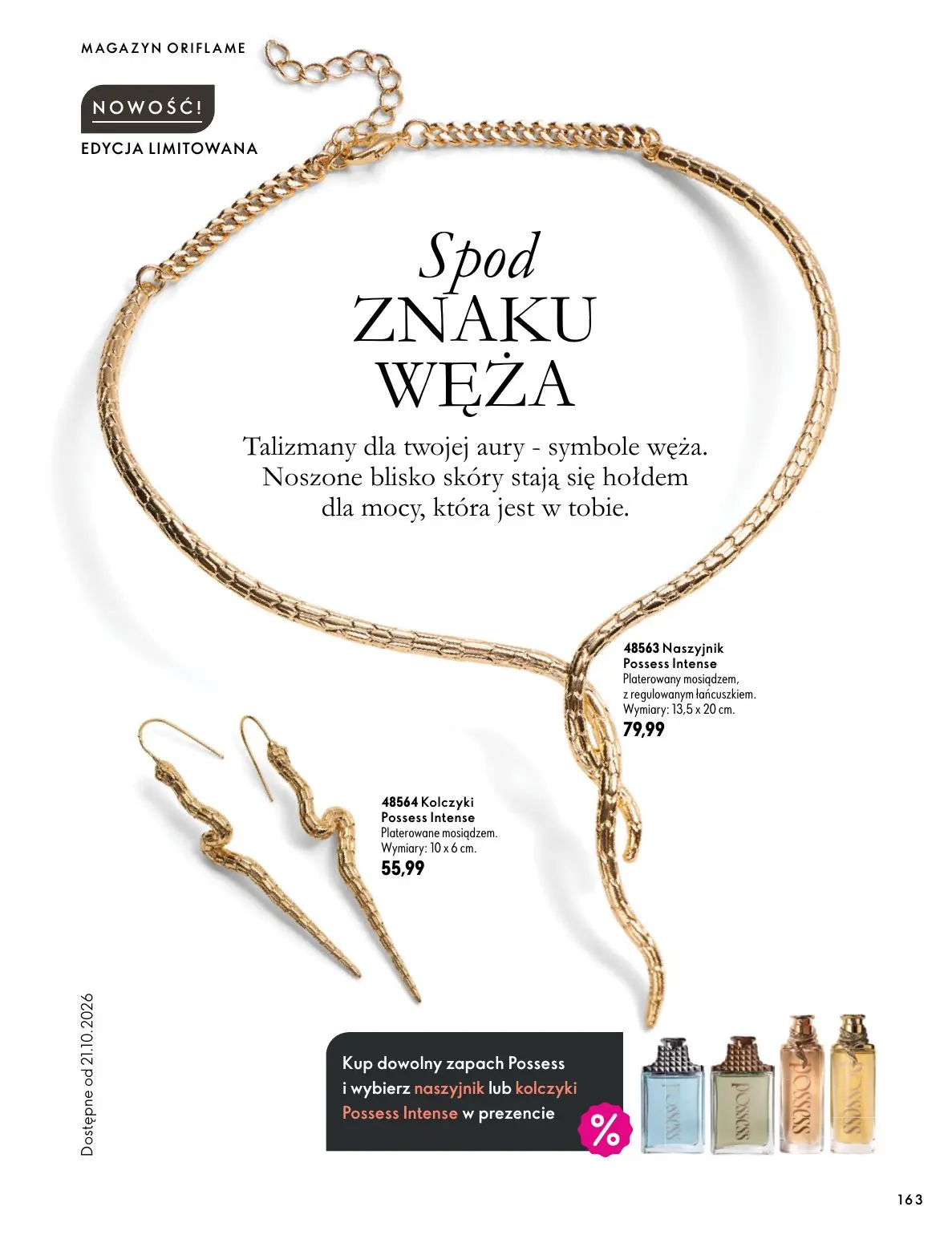 gazetka promocyjna ORIFLAME Twoja skóra w pełnej mocy - Strona 163