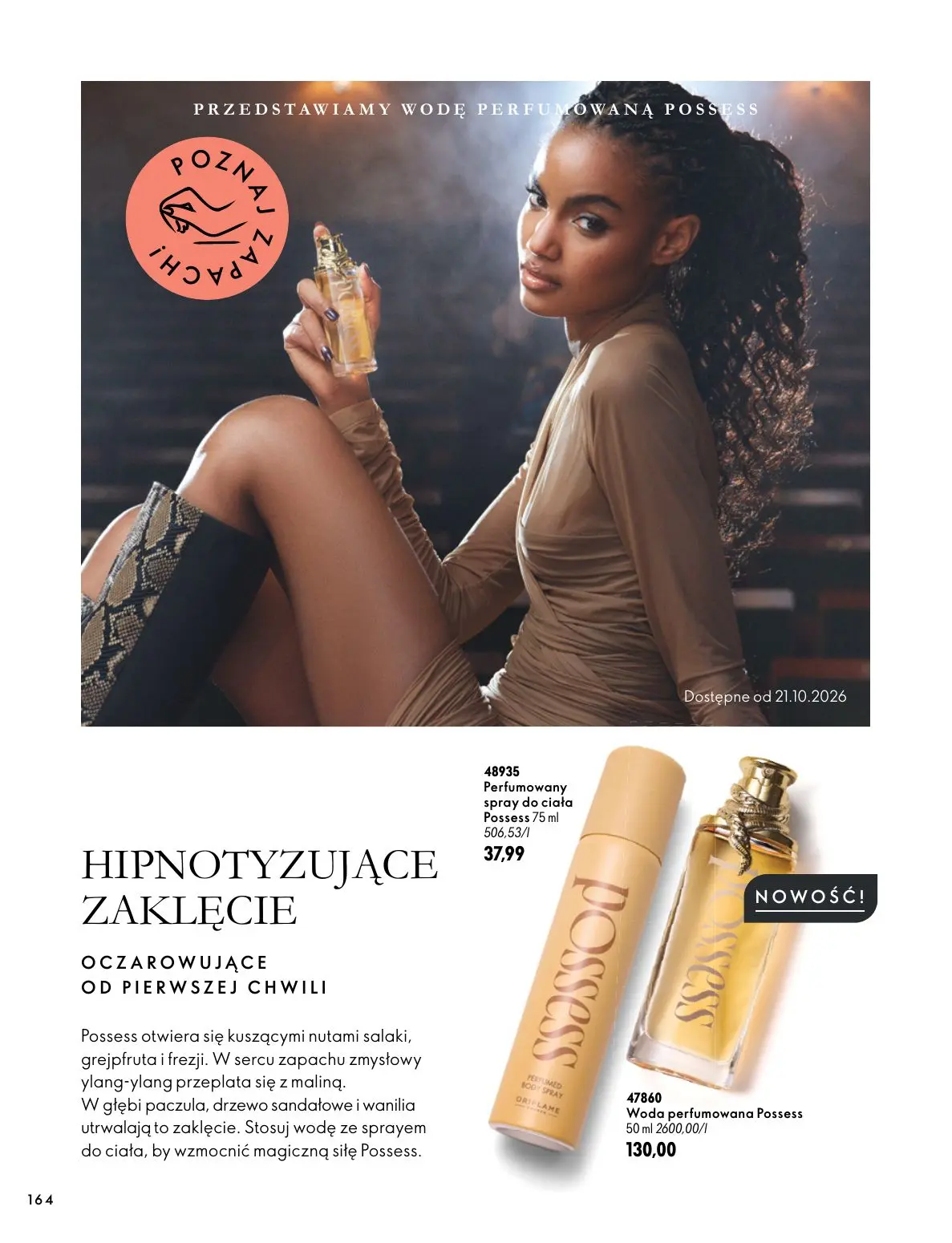 gazetka promocyjna ORIFLAME Twoja skóra w pełnej mocy - Strona 164