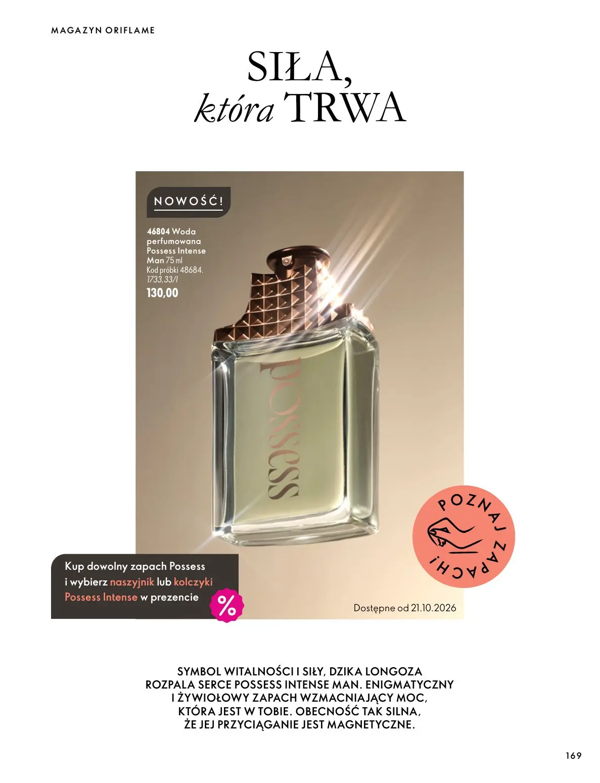 gazetka promocyjna ORIFLAME Twoja skóra w pełnej mocy - Strona 169