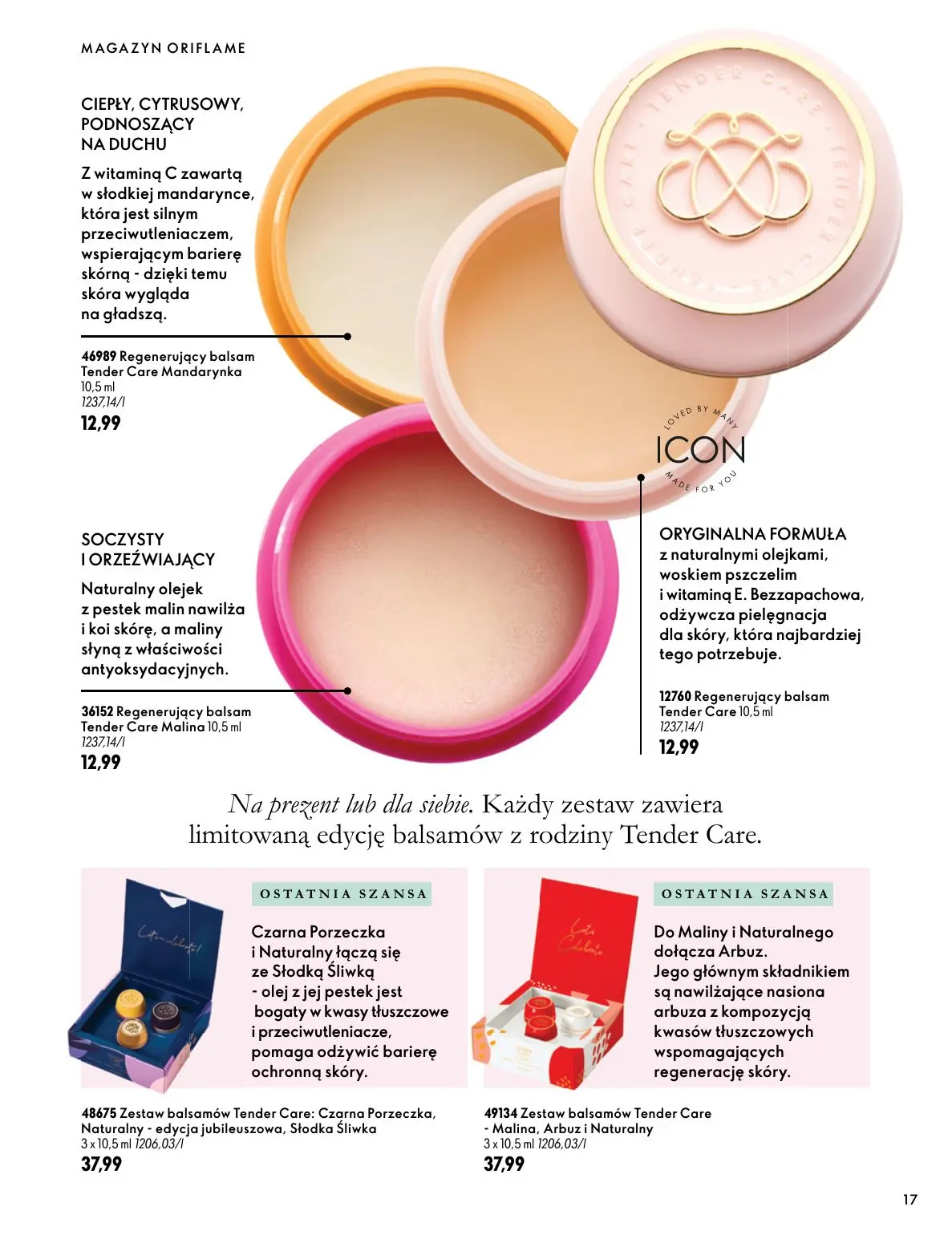 gazetka promocyjna ORIFLAME Twoja skóra w pełnej mocy - Strona 17