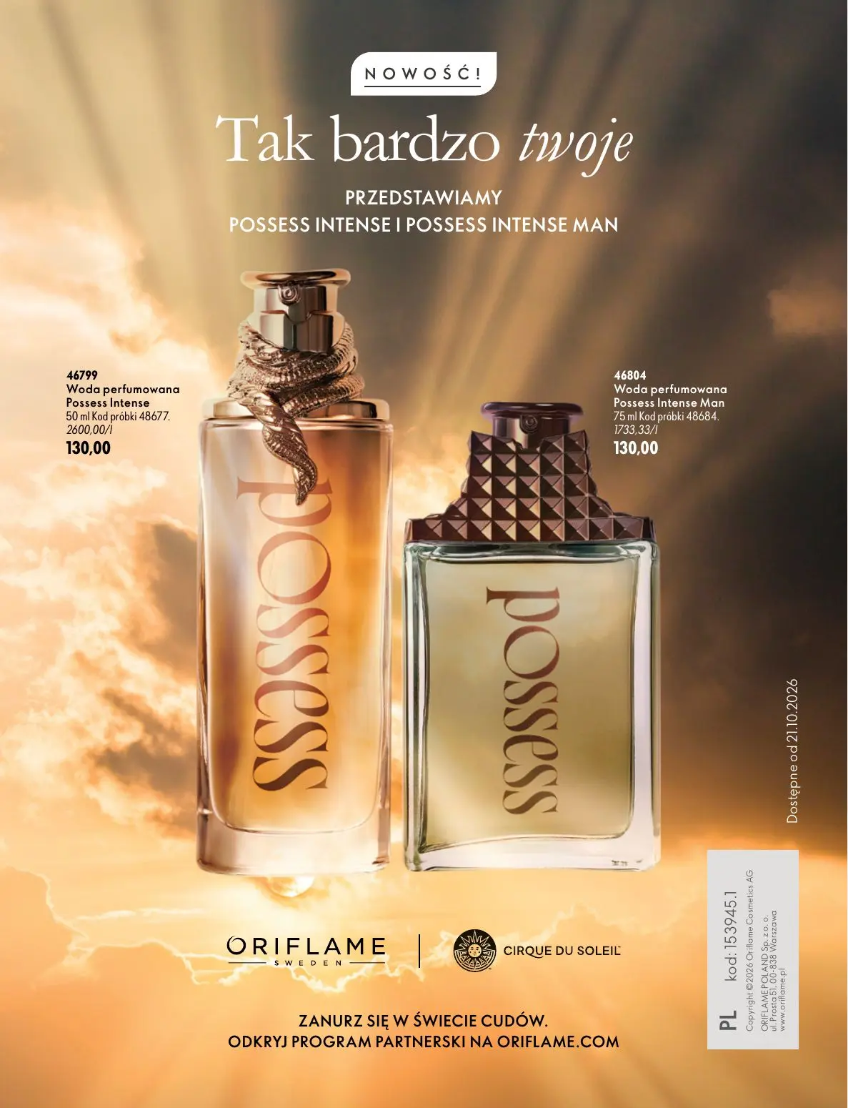 gazetka promocyjna ORIFLAME Twoja skóra w pełnej mocy - Strona 172