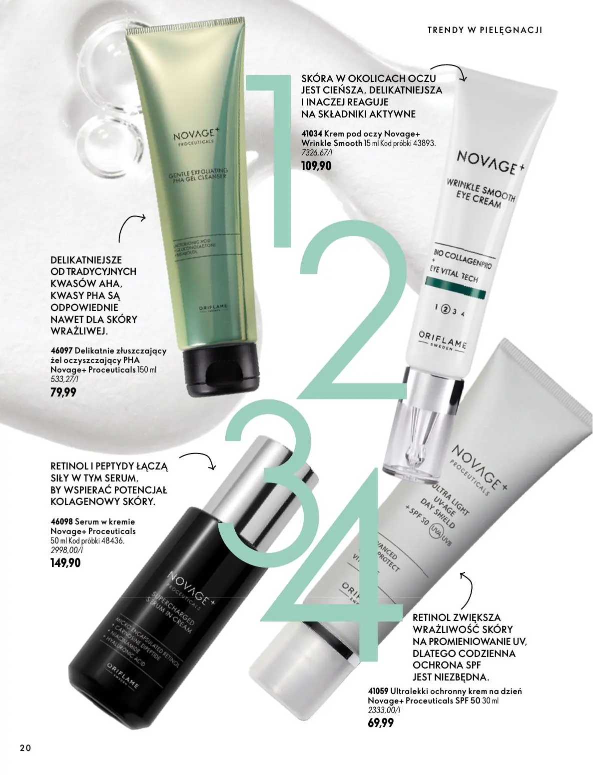 gazetka promocyjna ORIFLAME Twoja skóra w pełnej mocy - Strona 20