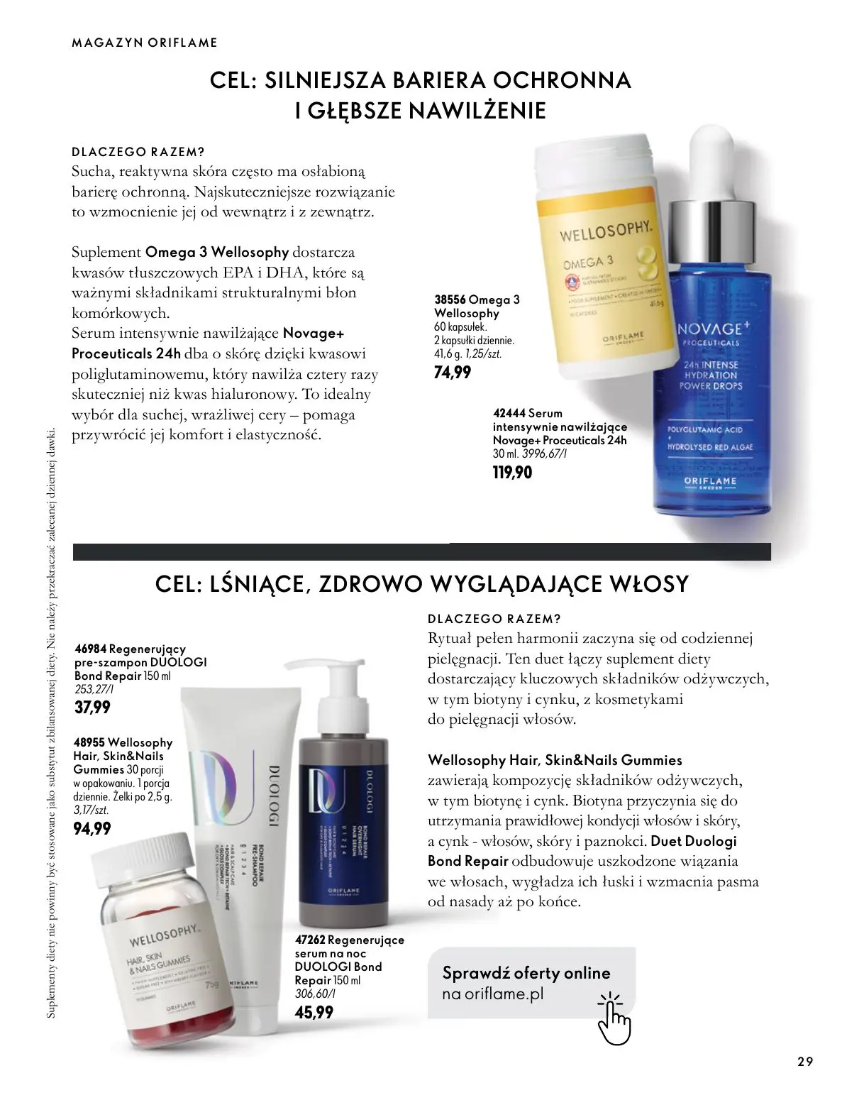 gazetka promocyjna ORIFLAME Twoja skóra w pełnej mocy - Strona 29