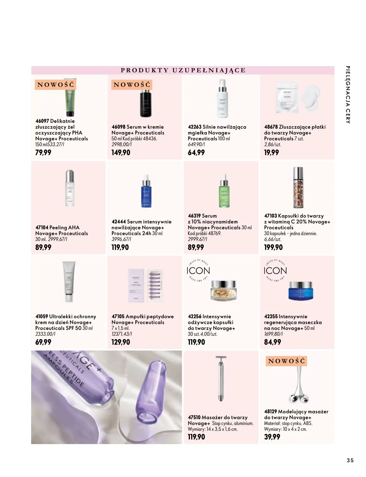 gazetka promocyjna ORIFLAME Twoja skóra w pełnej mocy - Strona 35