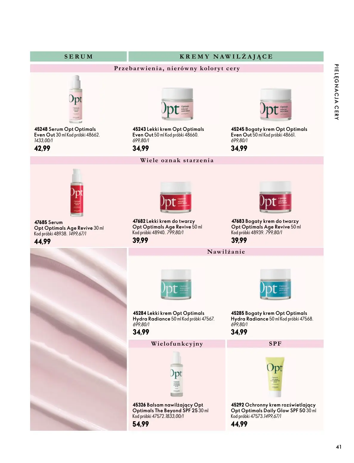 gazetka promocyjna ORIFLAME Twoja skóra w pełnej mocy - Strona 41