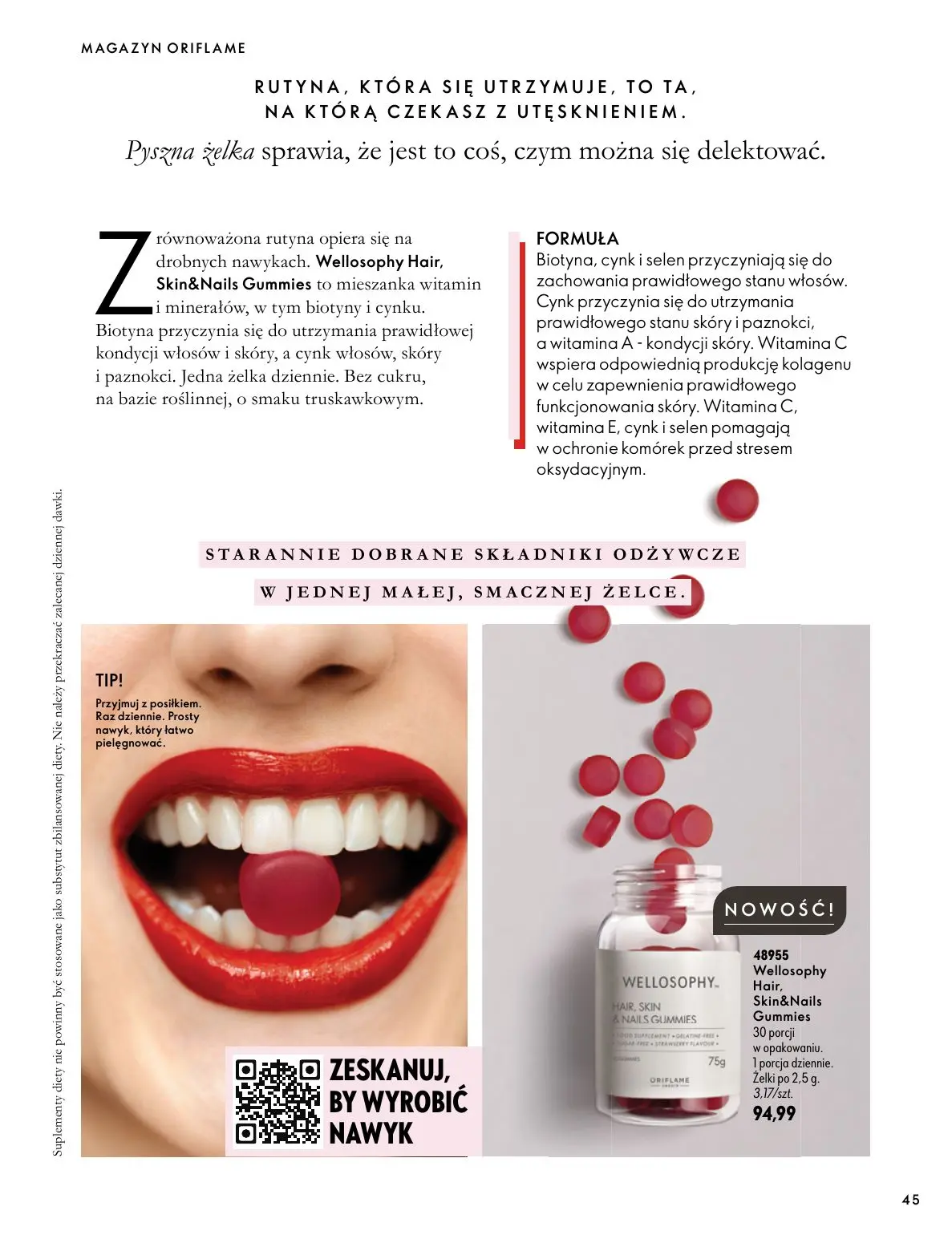 gazetka promocyjna ORIFLAME Twoja skóra w pełnej mocy - Strona 45
