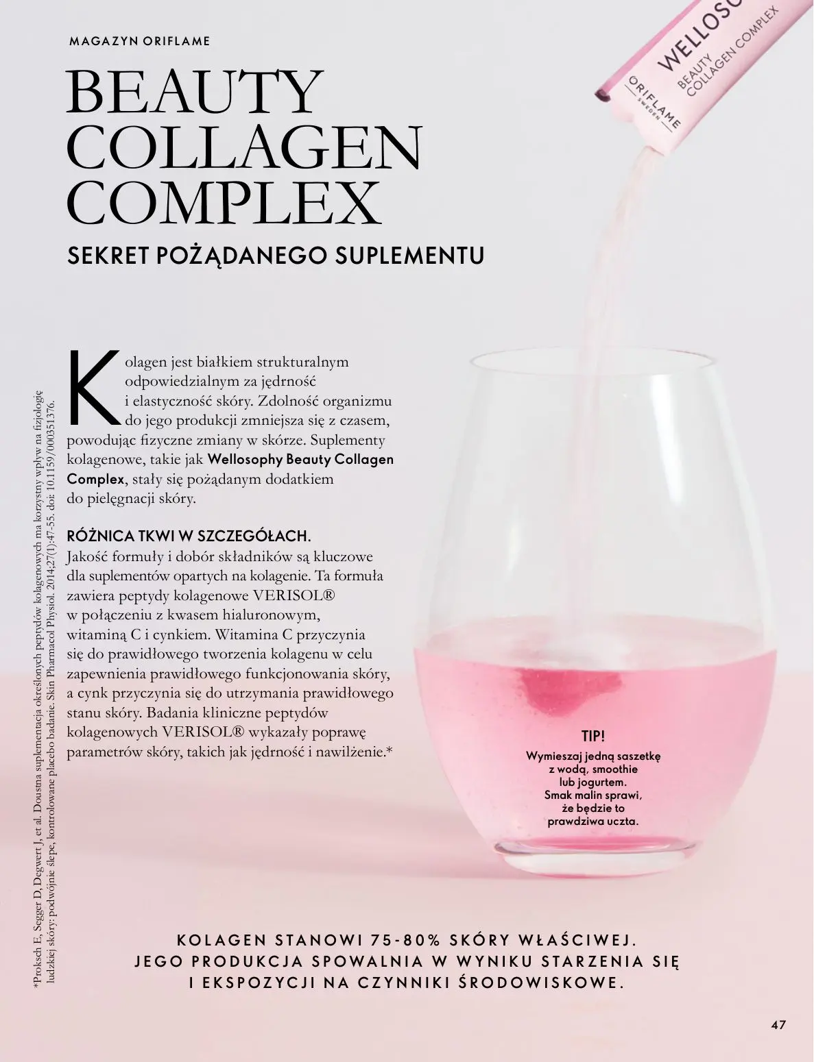 gazetka promocyjna ORIFLAME Twoja skóra w pełnej mocy - Strona 47