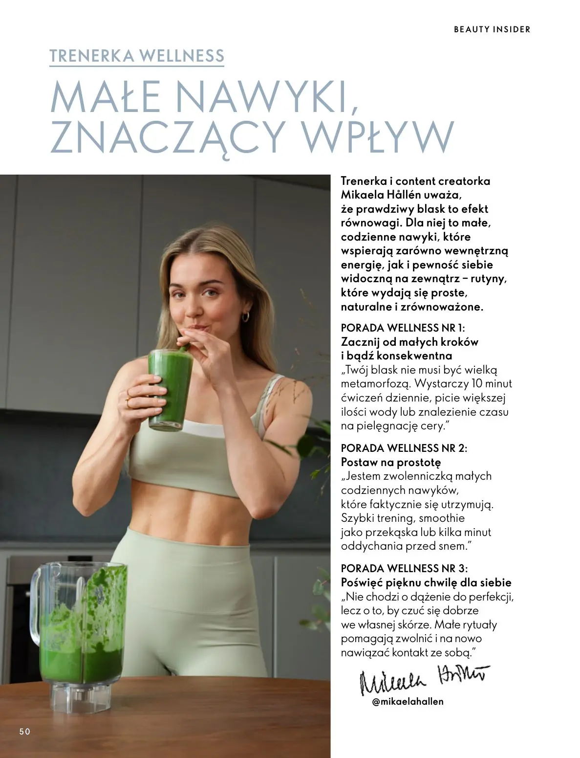 gazetka promocyjna ORIFLAME Twoja skóra w pełnej mocy - Strona 50