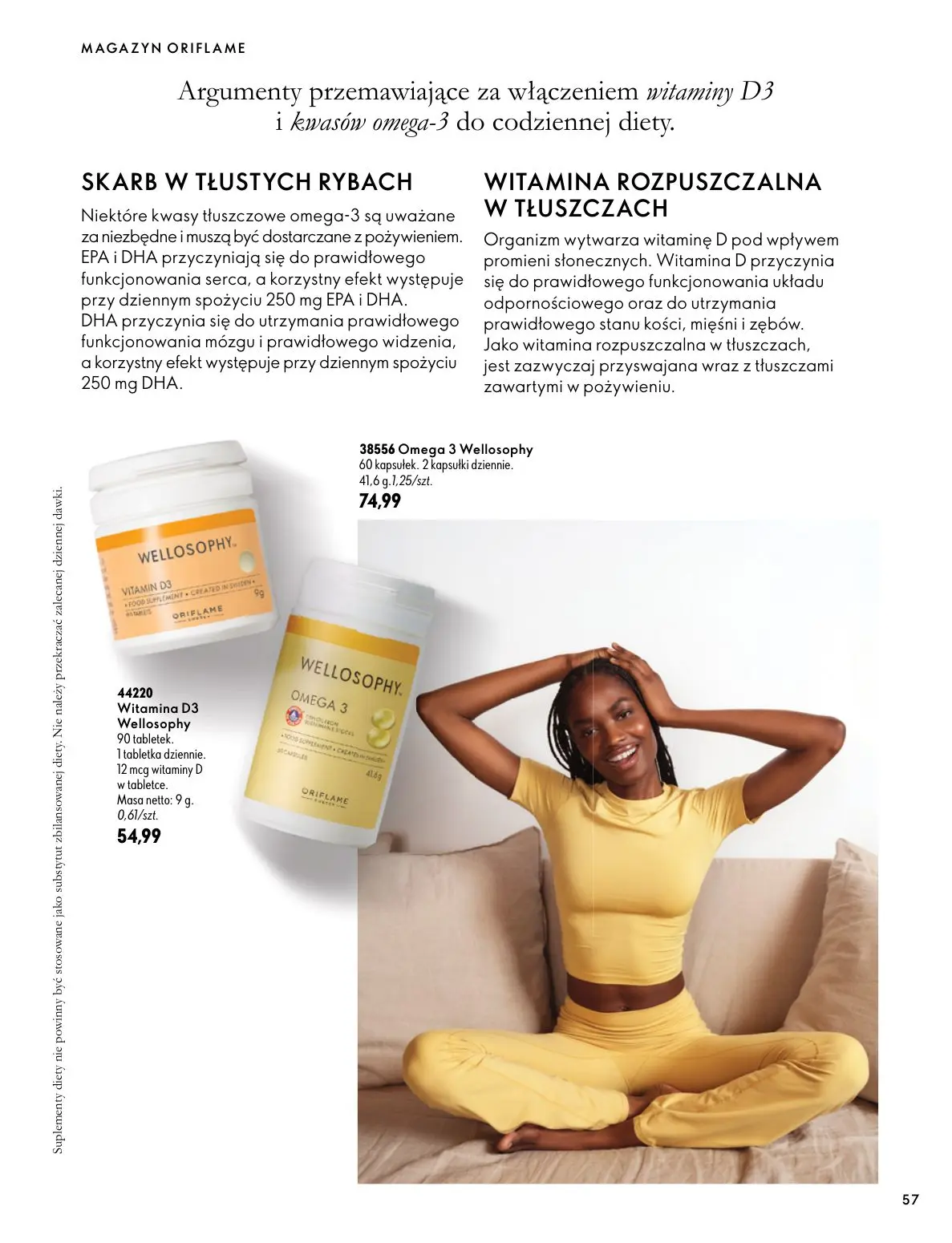 gazetka promocyjna ORIFLAME Twoja skóra w pełnej mocy - Strona 57