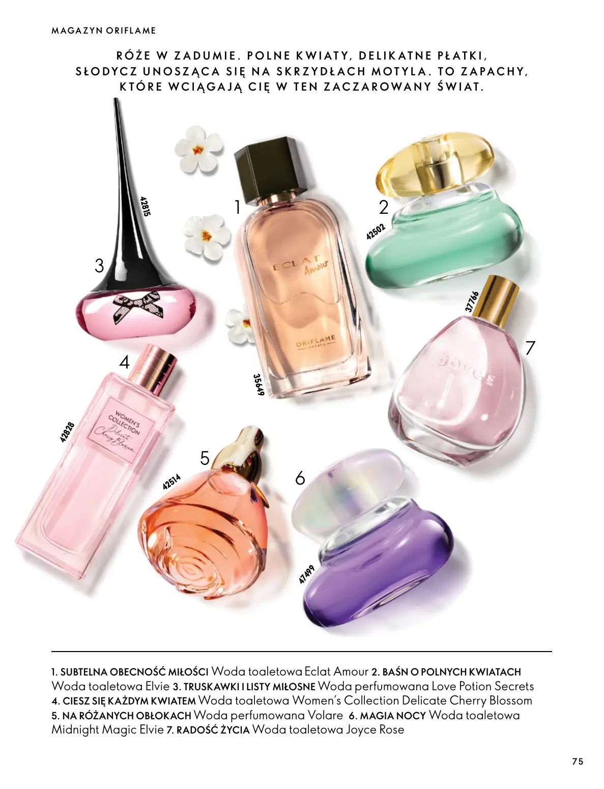 gazetka promocyjna ORIFLAME Twoja skóra w pełnej mocy - Strona 75