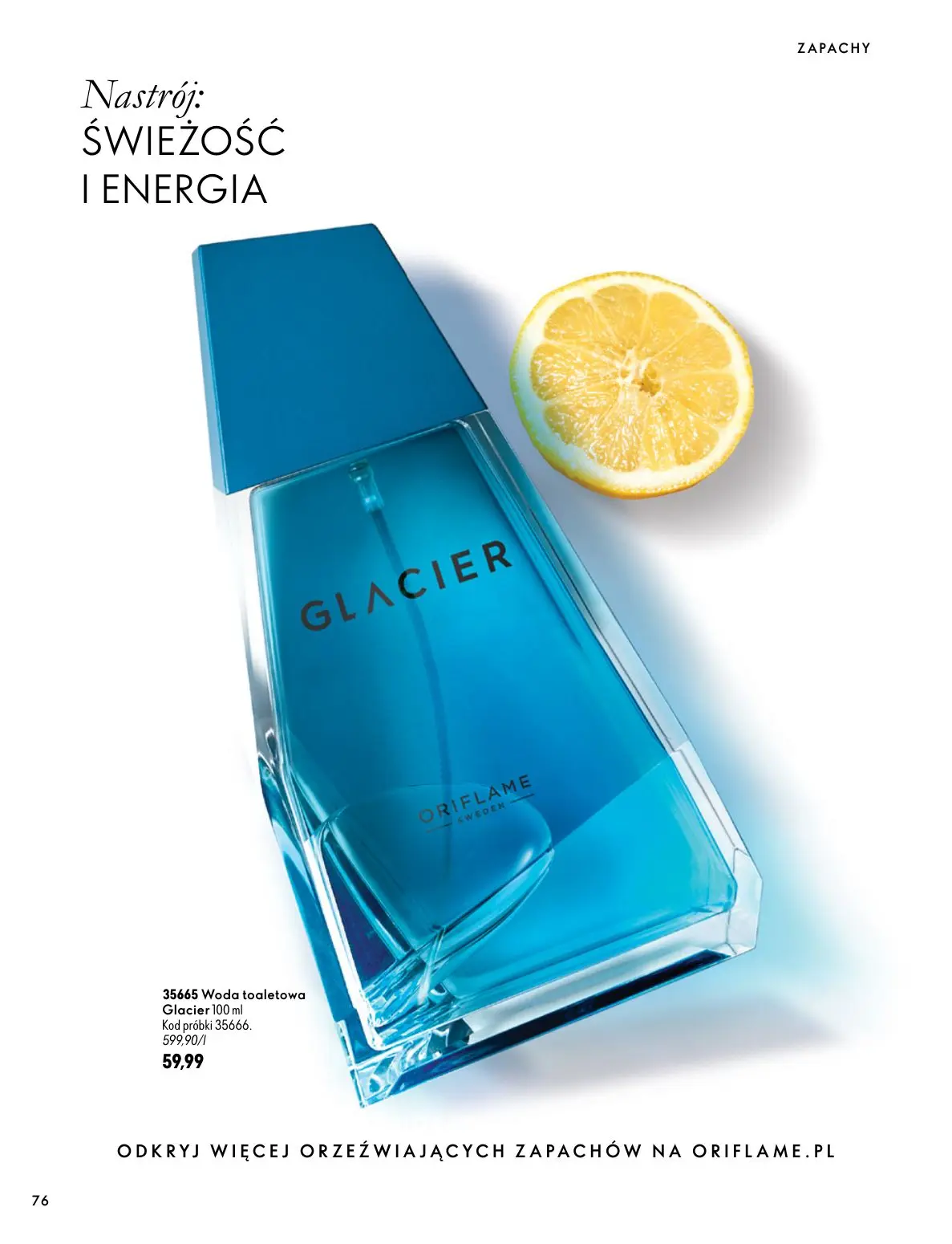 gazetka promocyjna ORIFLAME Twoja skóra w pełnej mocy - Strona 76