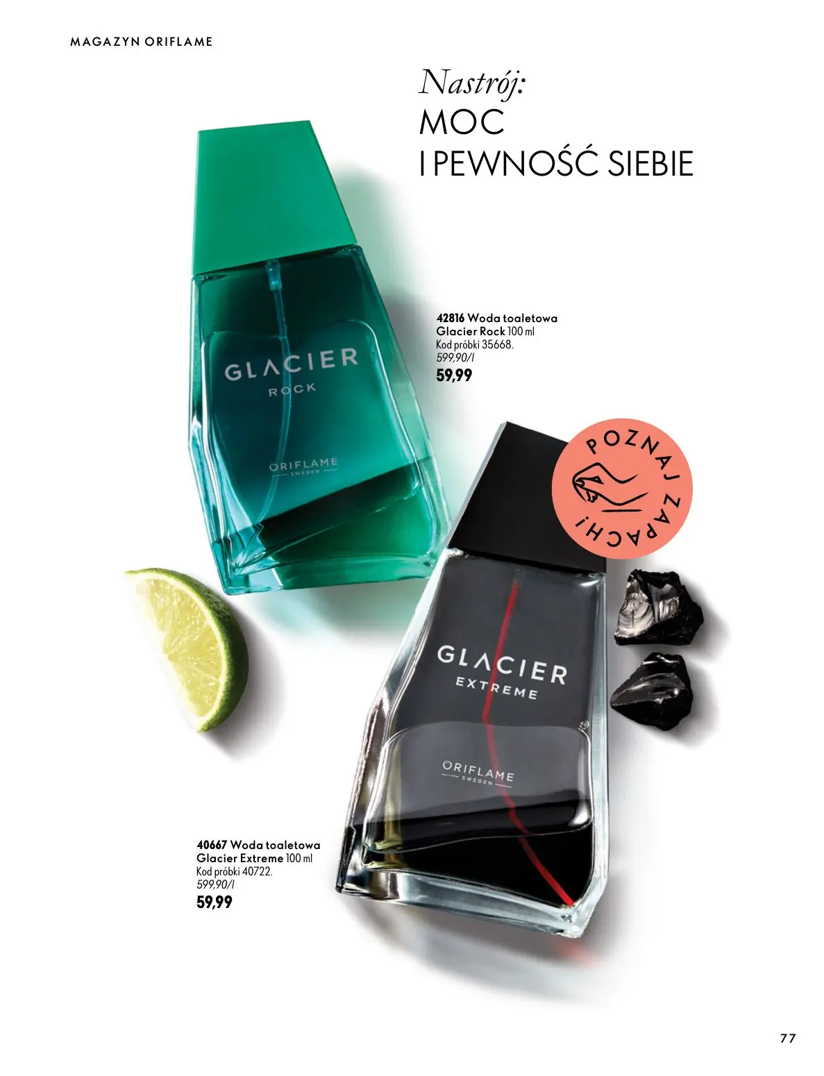 gazetka promocyjna ORIFLAME Twoja skóra w pełnej mocy - Strona 77