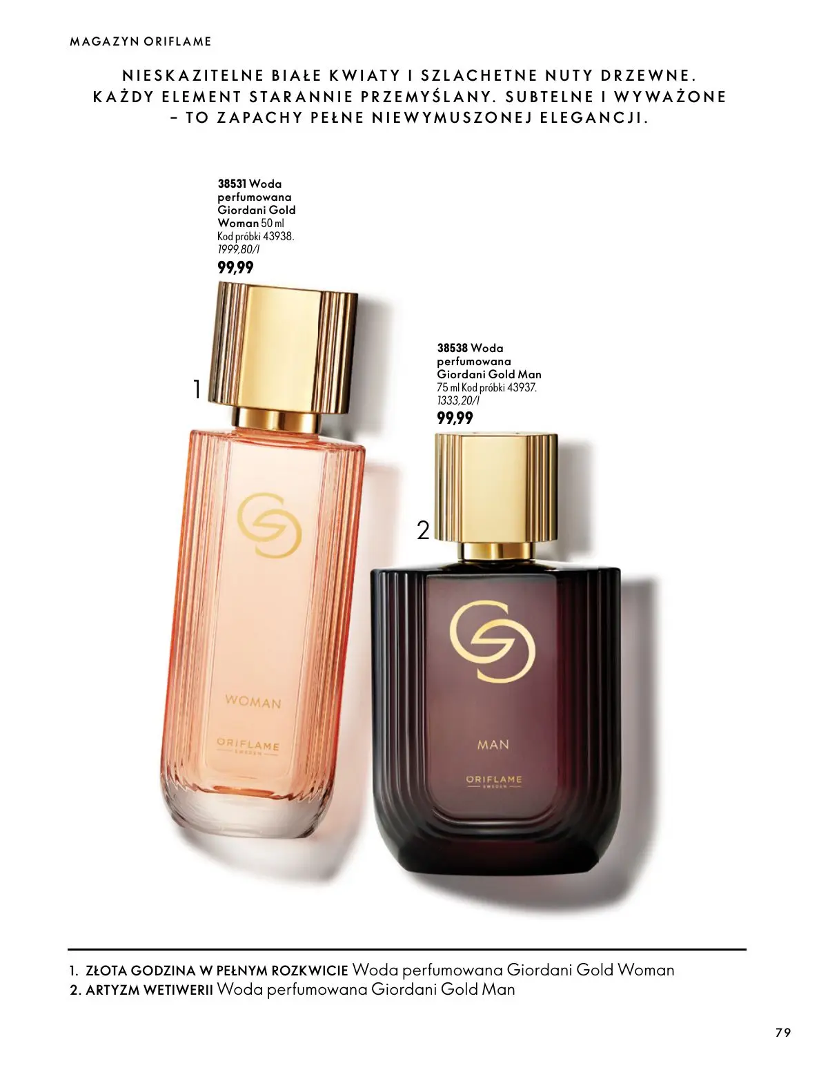 gazetka promocyjna ORIFLAME Twoja skóra w pełnej mocy - Strona 79