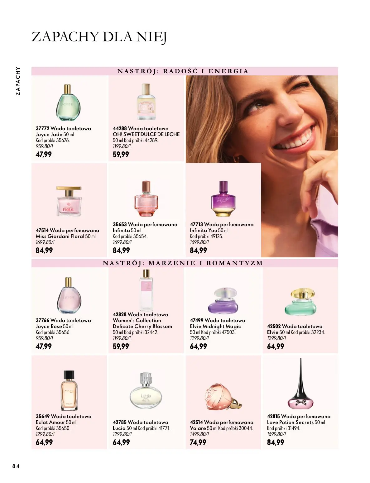 gazetka promocyjna ORIFLAME Twoja skóra w pełnej mocy - Strona 84