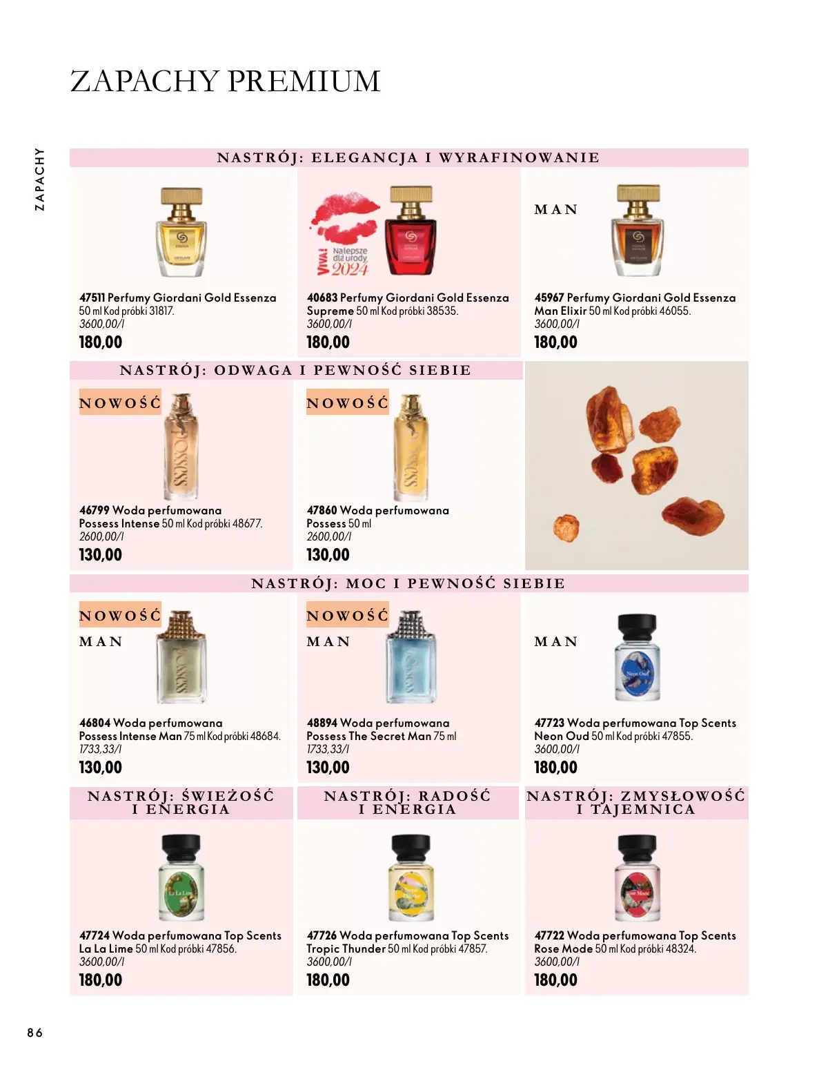 gazetka promocyjna ORIFLAME Twoja skóra w pełnej mocy - Strona 86