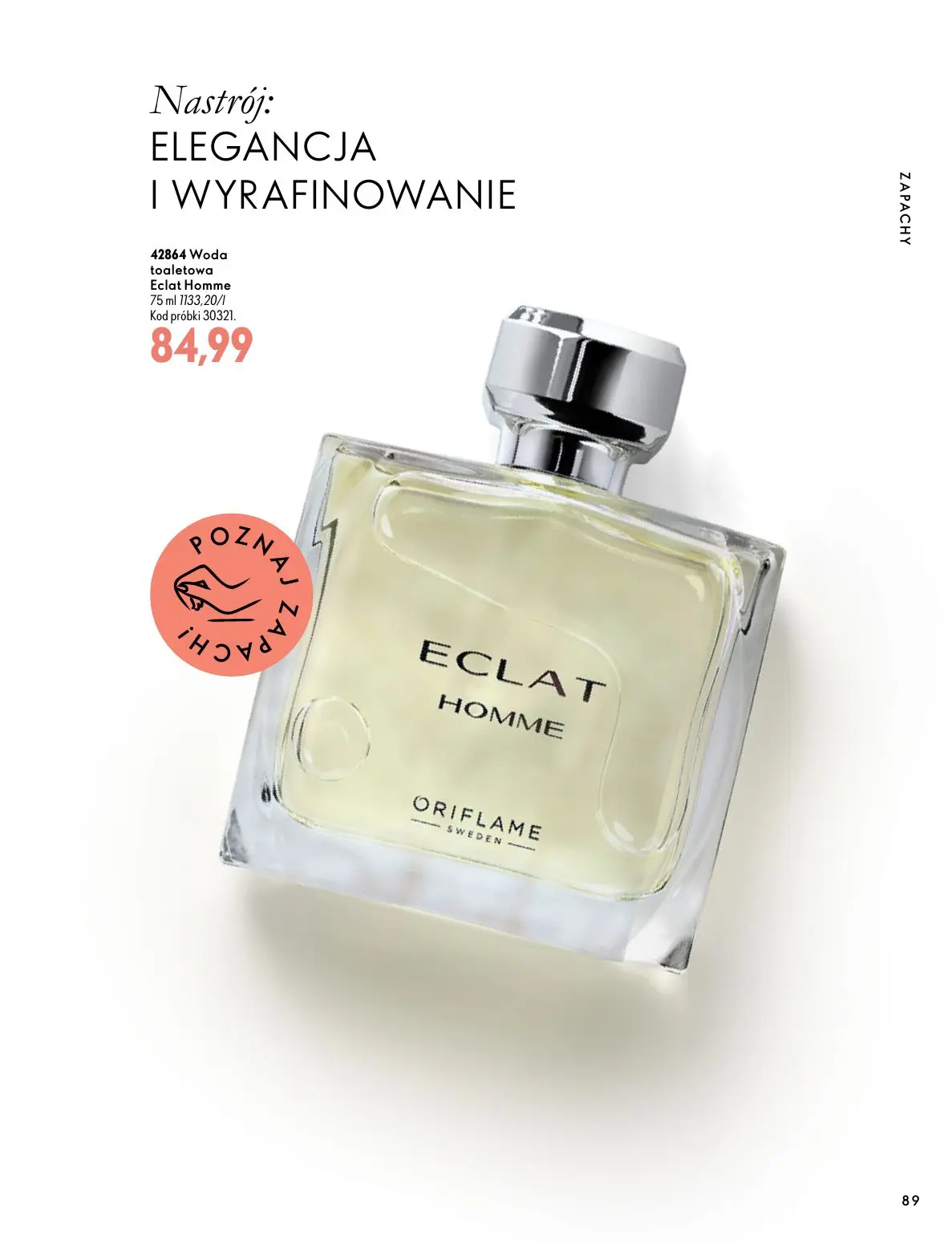 gazetka promocyjna ORIFLAME Twoja skóra w pełnej mocy - Strona 89