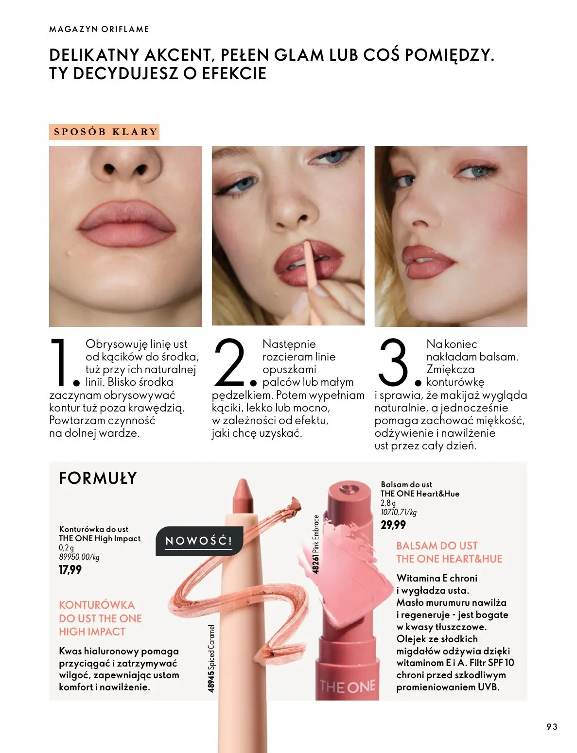gazetka promocyjna ORIFLAME Twoja skóra w pełnej mocy - Strona 93