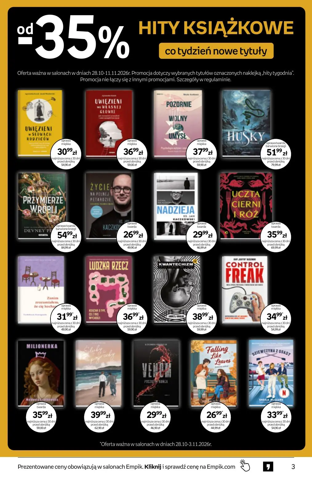 gazetka promocyjna Empik Tom kultury - Strona 3