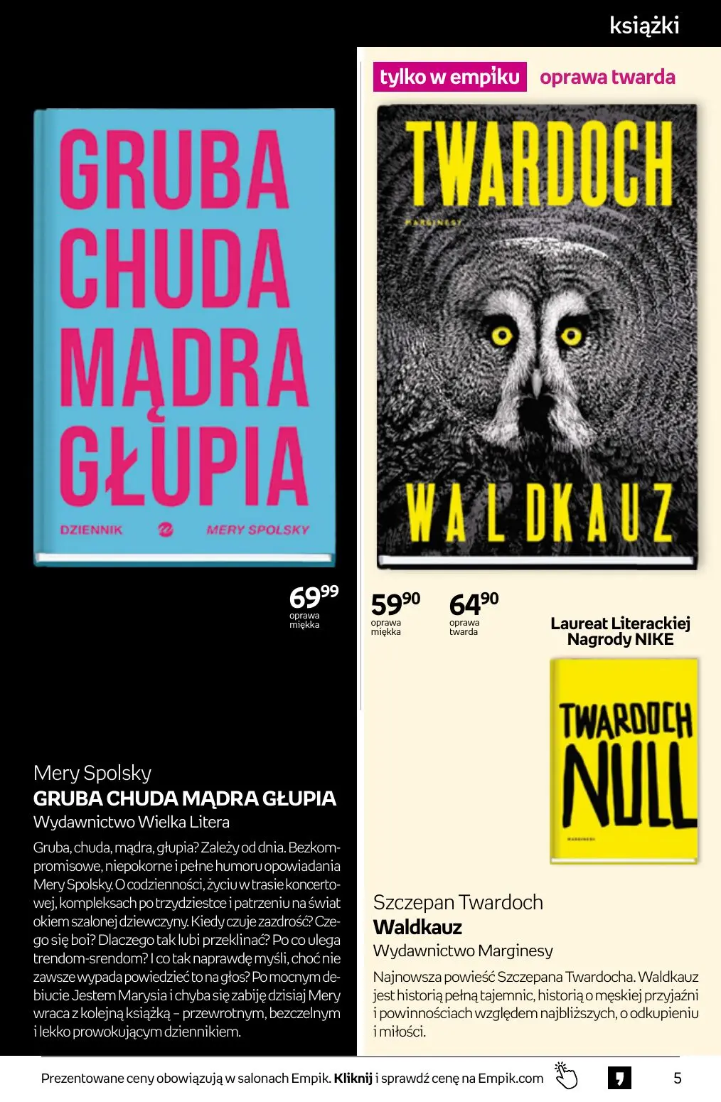 gazetka promocyjna Empik Tom kultury - Strona 5