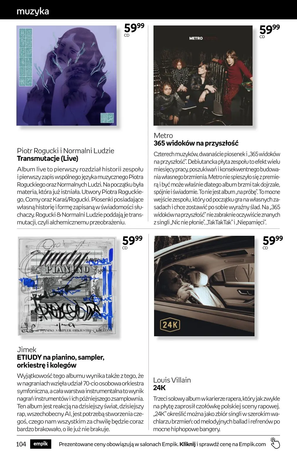gazetka promocyjna Empik Tom kultury - Strona 104