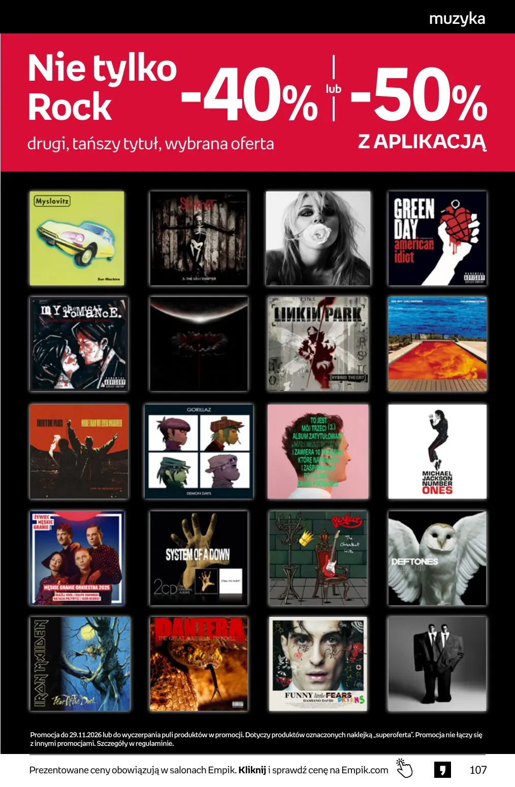 gazetka promocyjna Empik Tom kultury - Strona 107