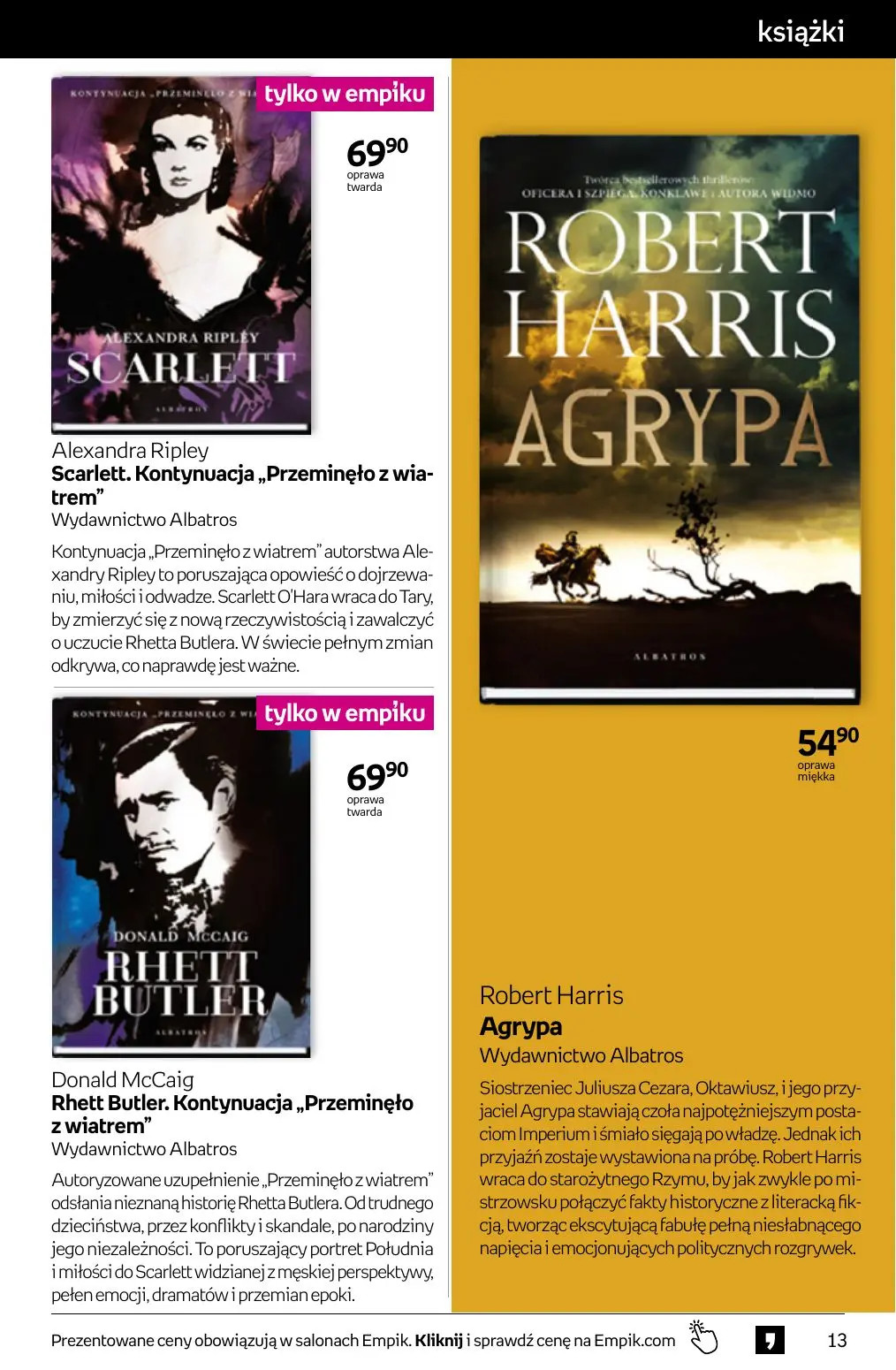 gazetka promocyjna Empik Tom kultury - Strona 13