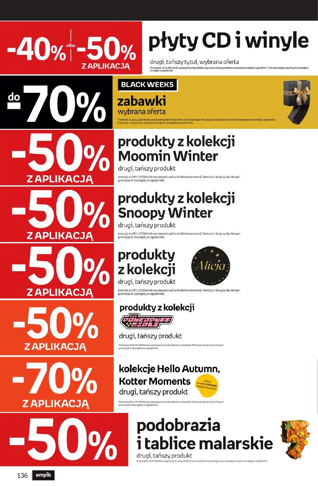 gazetka promocyjna Empik Tom kultury - Strona 136