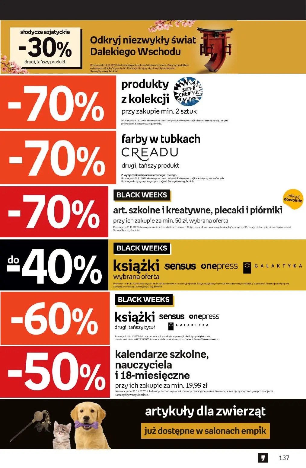 gazetka promocyjna Empik Tom kultury - Strona 137