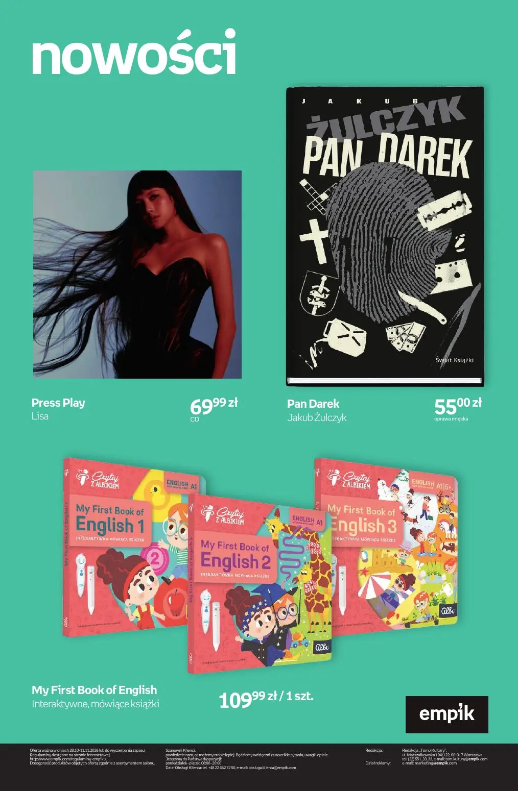 gazetka promocyjna Empik Tom kultury - Strona 138