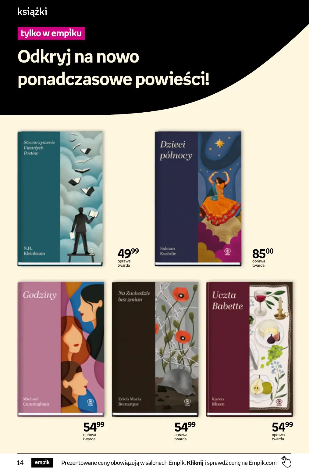 gazetka promocyjna Empik Tom kultury - Strona 14