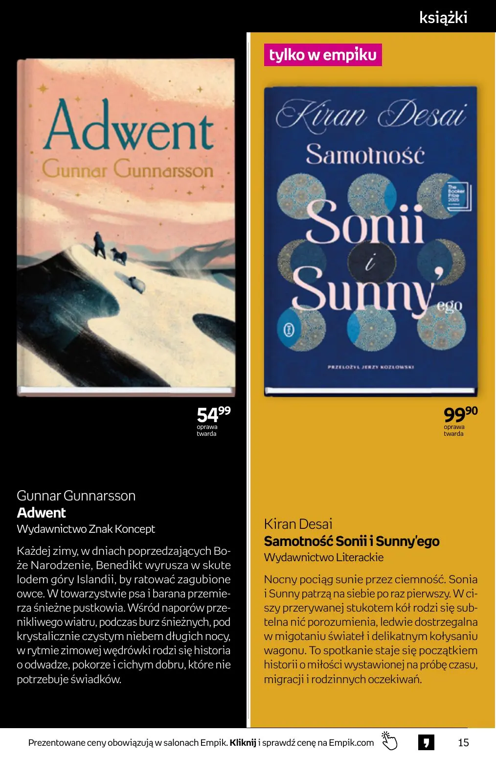 gazetka promocyjna Empik Tom kultury - Strona 15
