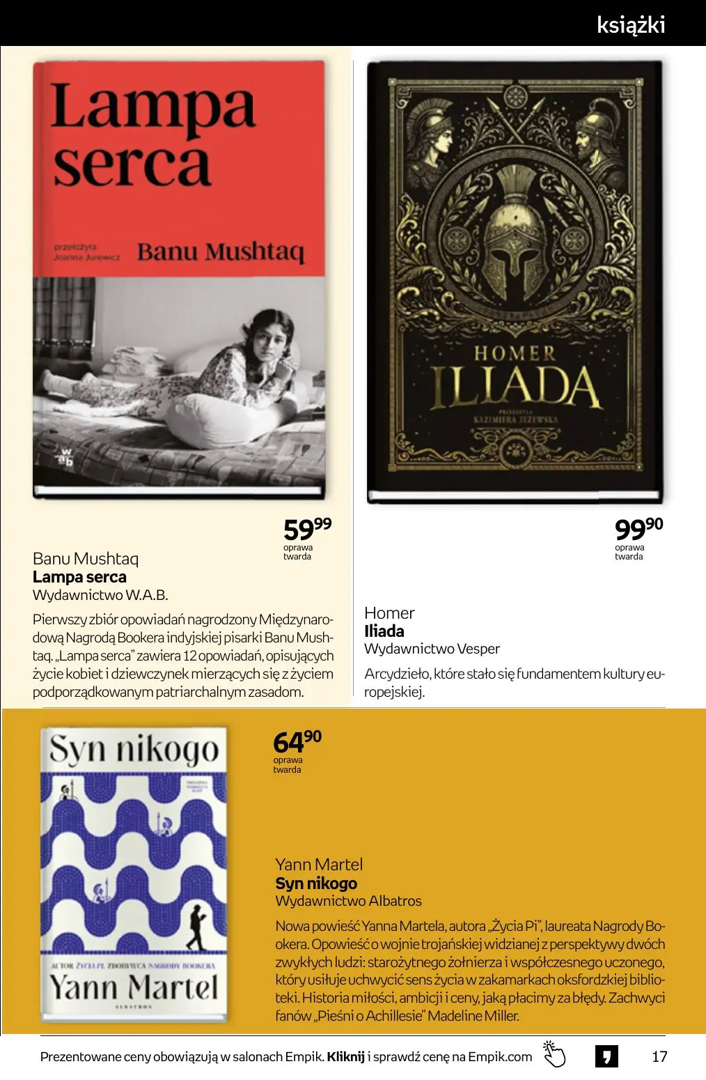 gazetka promocyjna Empik Tom kultury - Strona 17