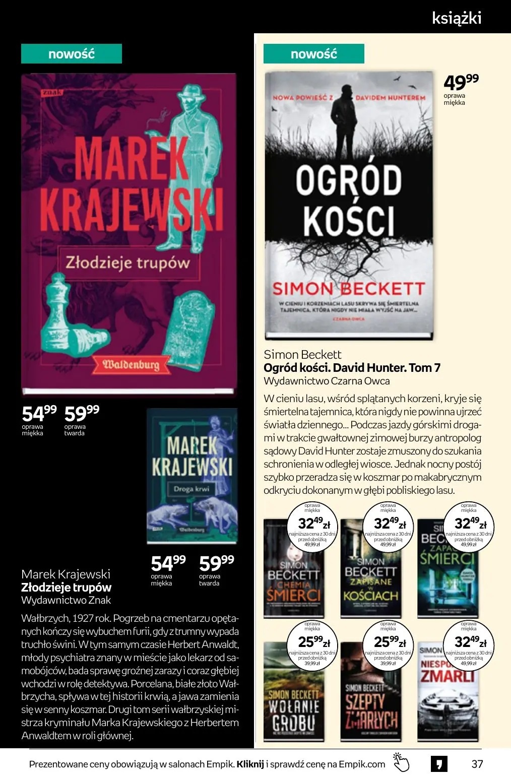 gazetka promocyjna Empik Tom kultury - Strona 37