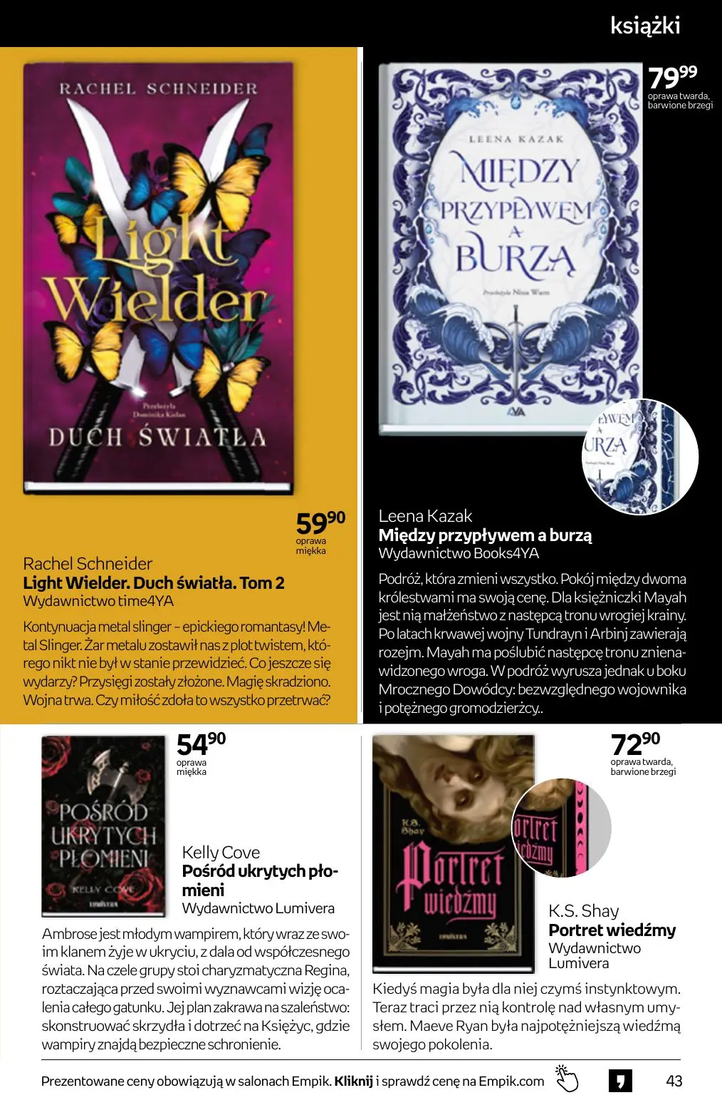 gazetka promocyjna Empik Tom kultury - Strona 43