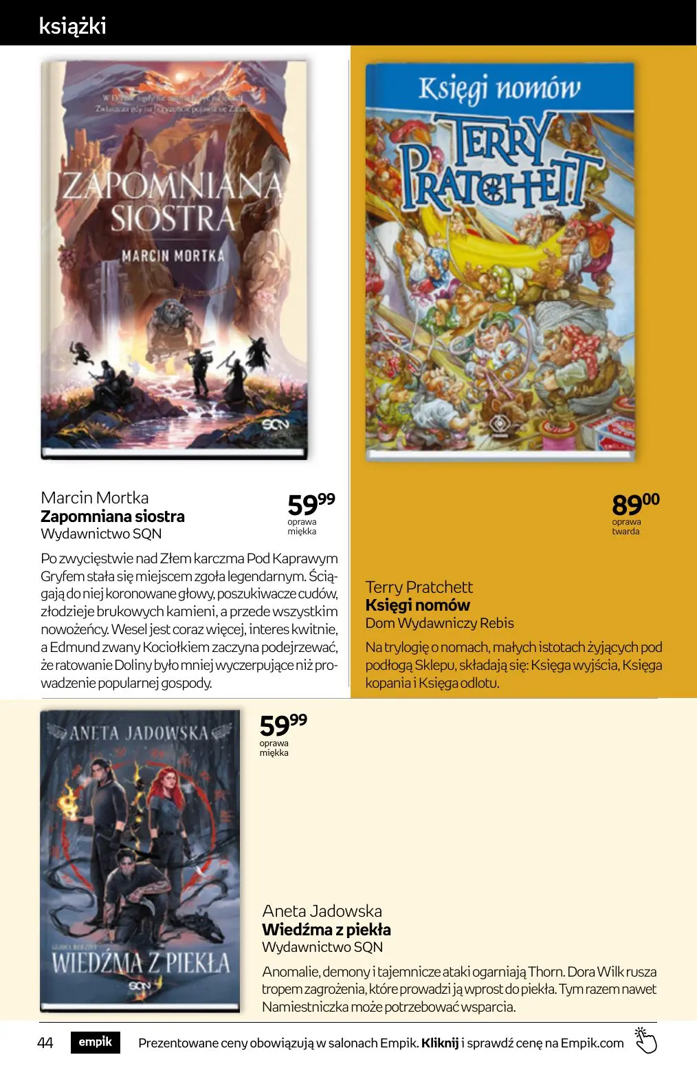 gazetka promocyjna Empik Tom kultury - Strona 44