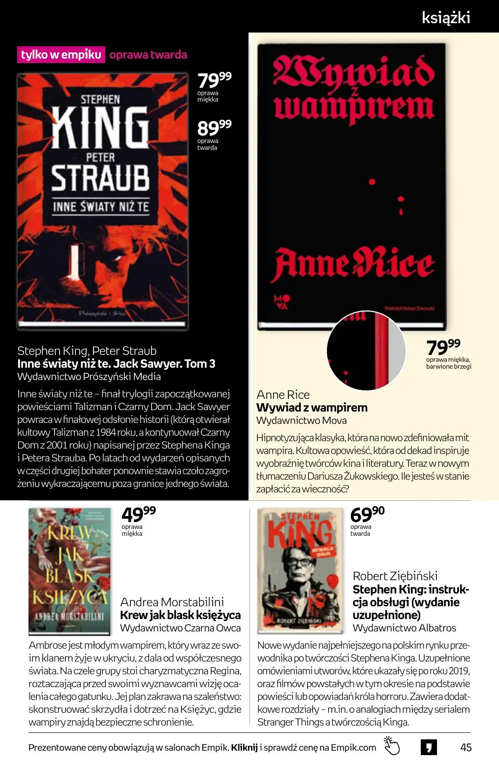 gazetka promocyjna Empik Tom kultury - Strona 45