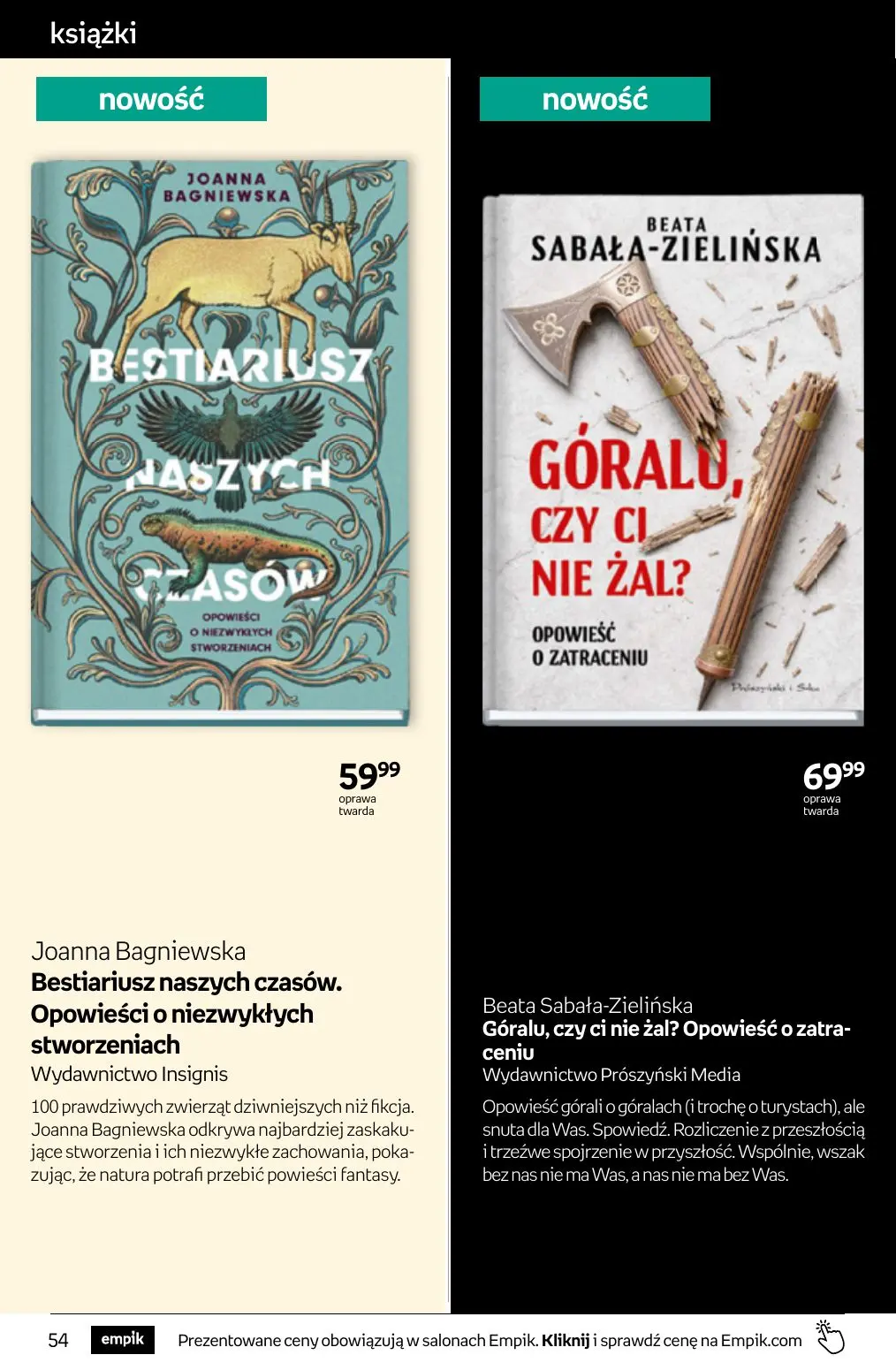 gazetka promocyjna Empik Tom kultury - Strona 54