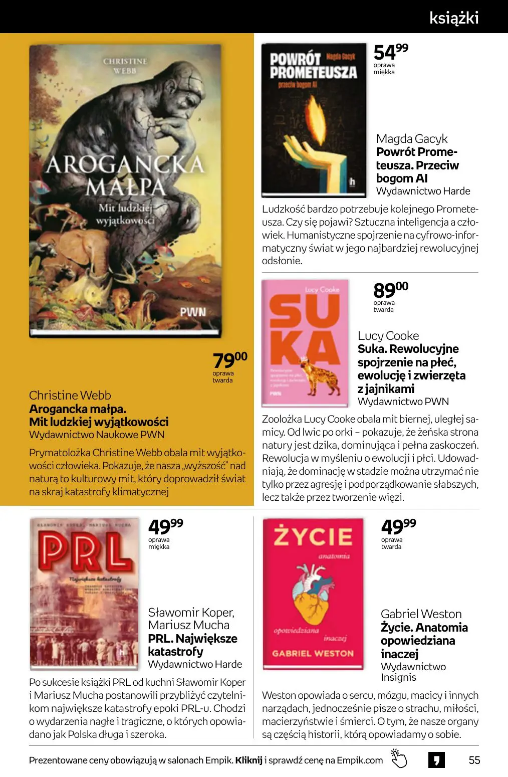 gazetka promocyjna Empik Tom kultury - Strona 55