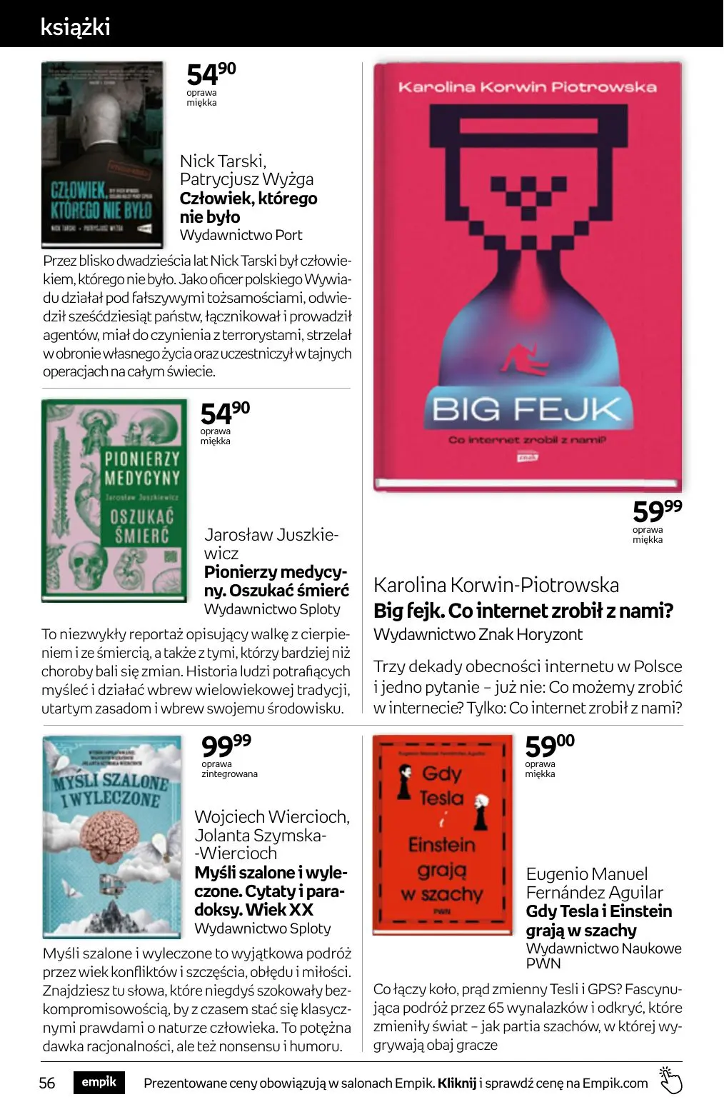 gazetka promocyjna Empik Tom kultury - Strona 56