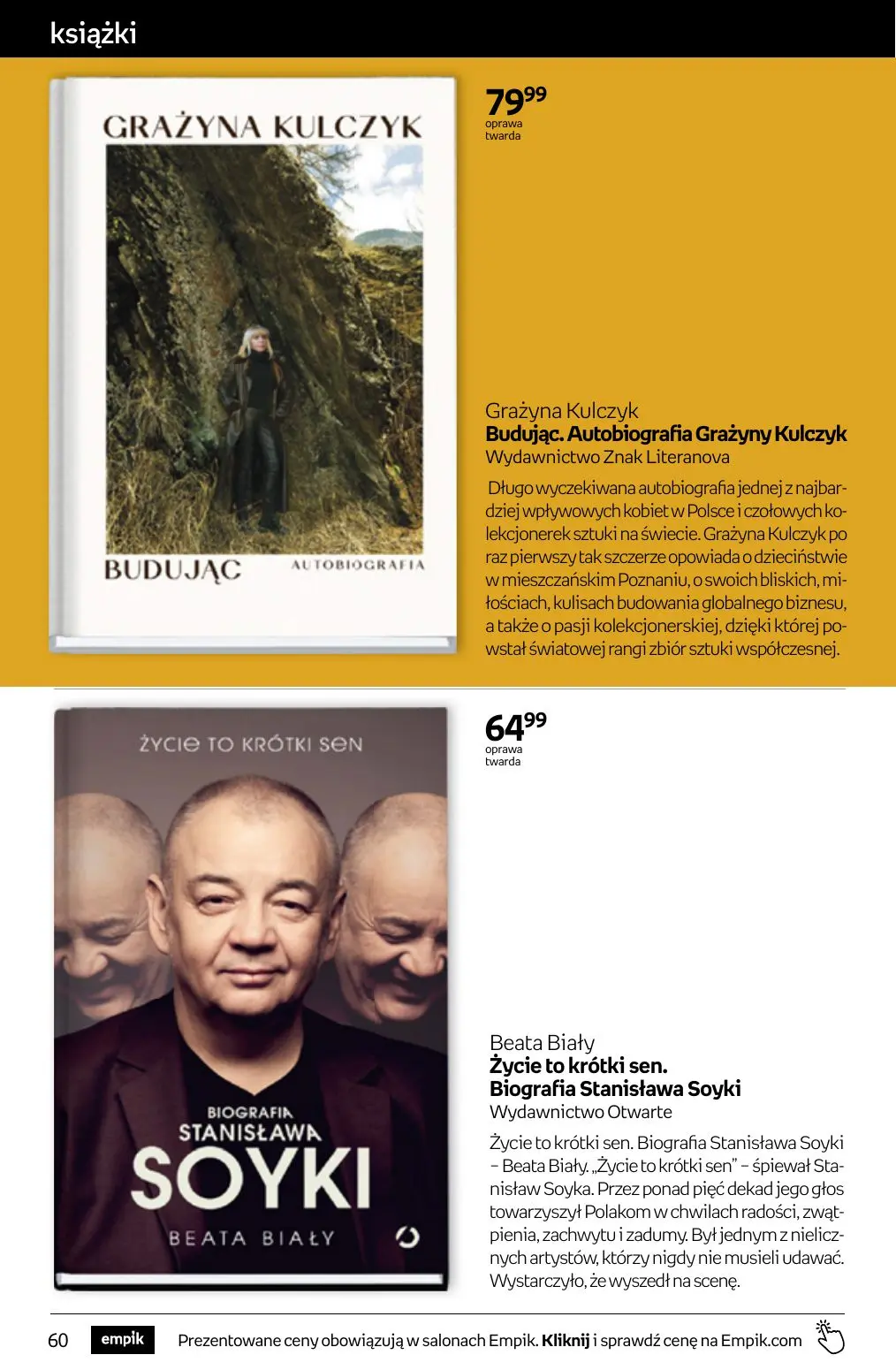 gazetka promocyjna Empik Tom kultury - Strona 60