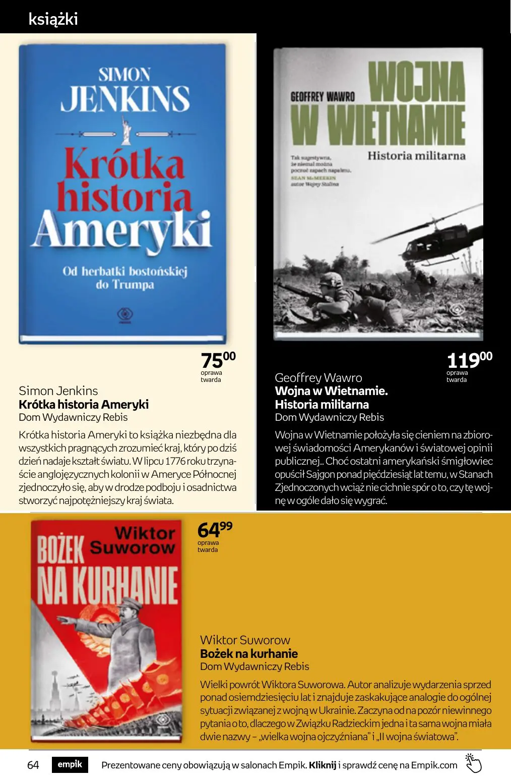 gazetka promocyjna Empik Tom kultury - Strona 64
