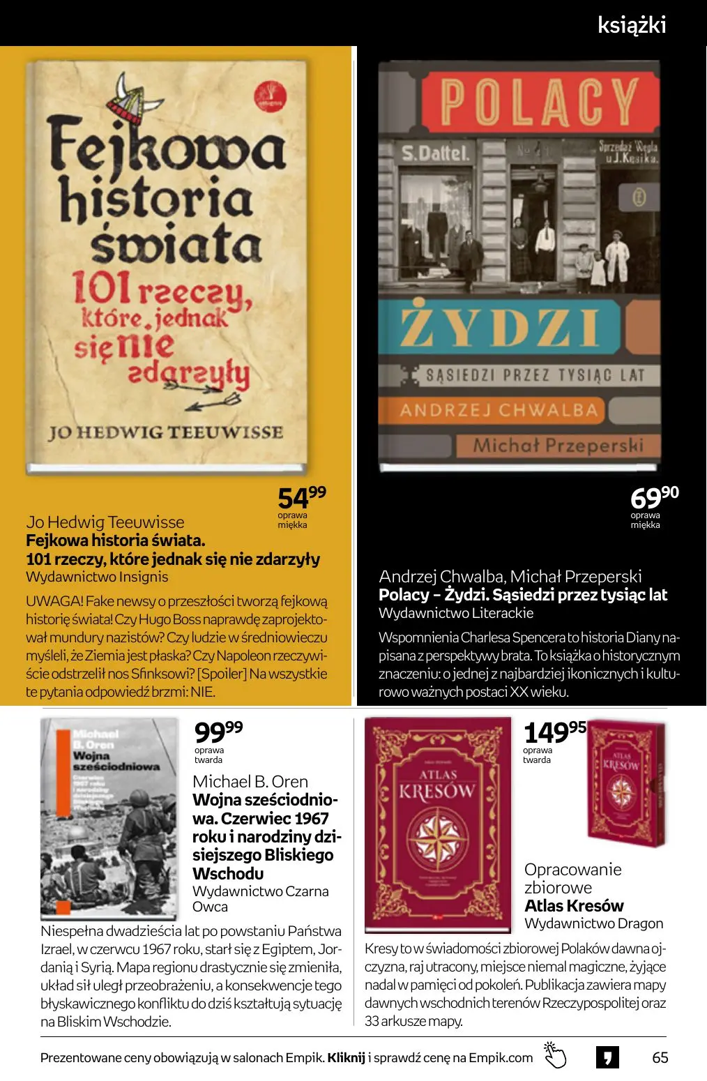 gazetka promocyjna Empik Tom kultury - Strona 65