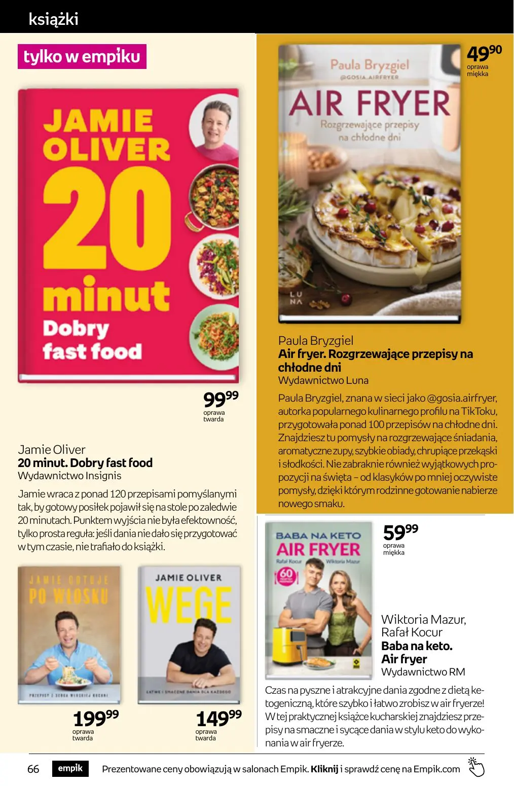 gazetka promocyjna Empik Tom kultury - Strona 66