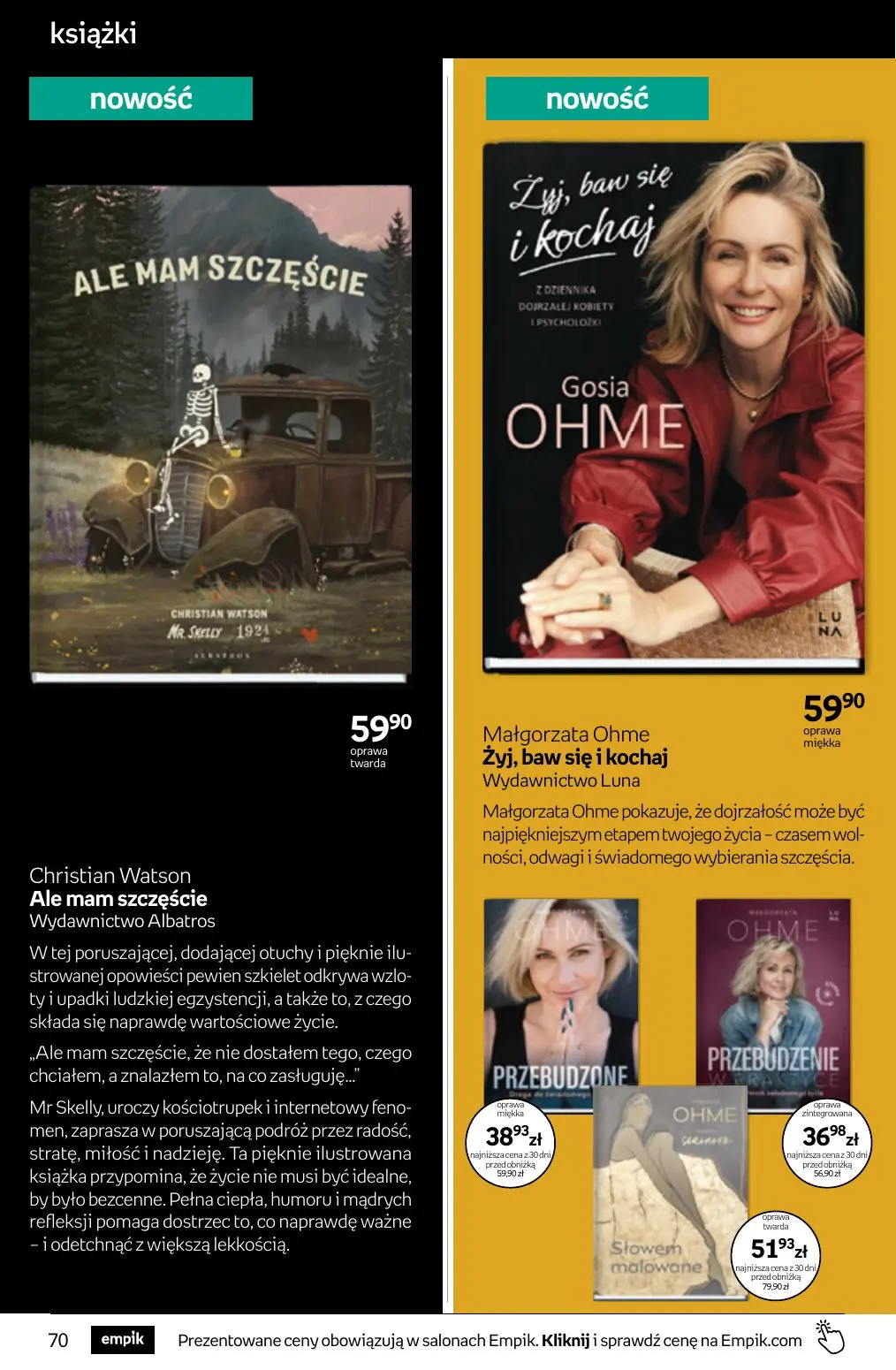gazetka promocyjna Empik Tom kultury - Strona 70