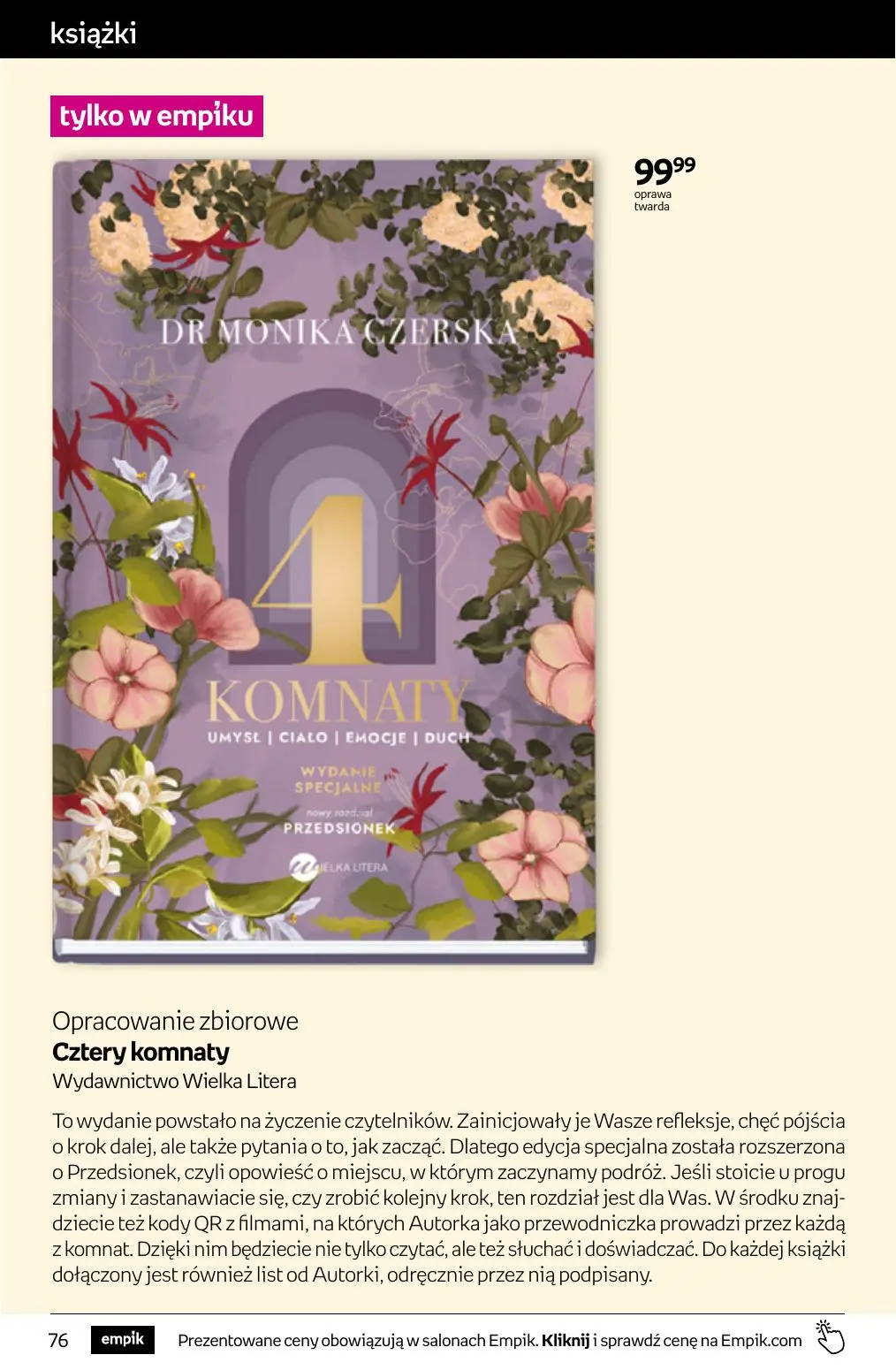 gazetka promocyjna Empik Tom kultury - Strona 76