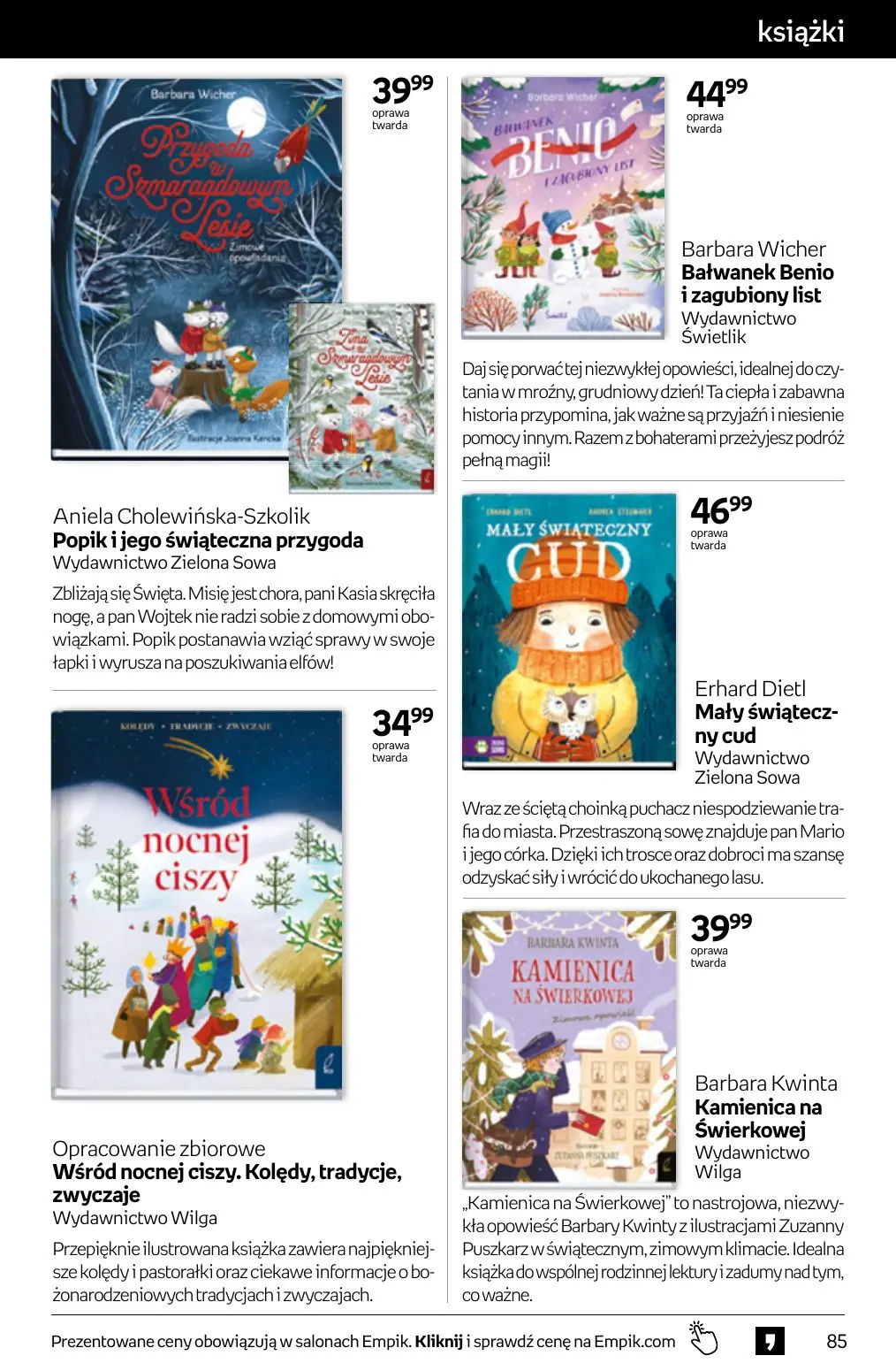 gazetka promocyjna Empik Tom kultury - Strona 85