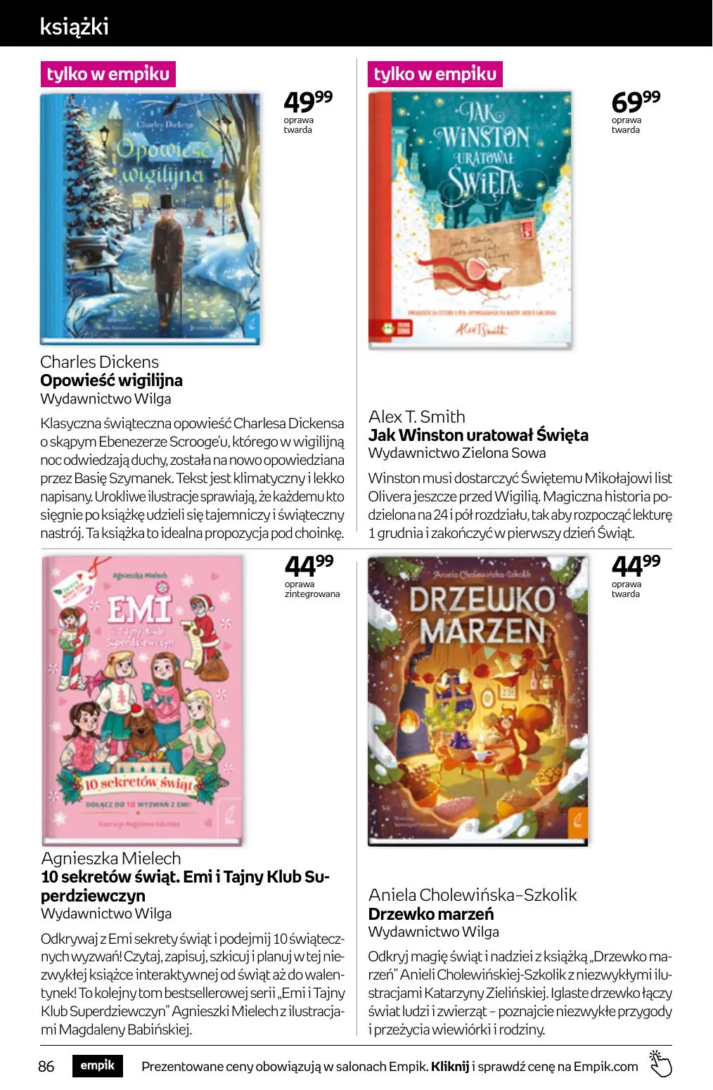 gazetka promocyjna Empik Tom kultury - Strona 86