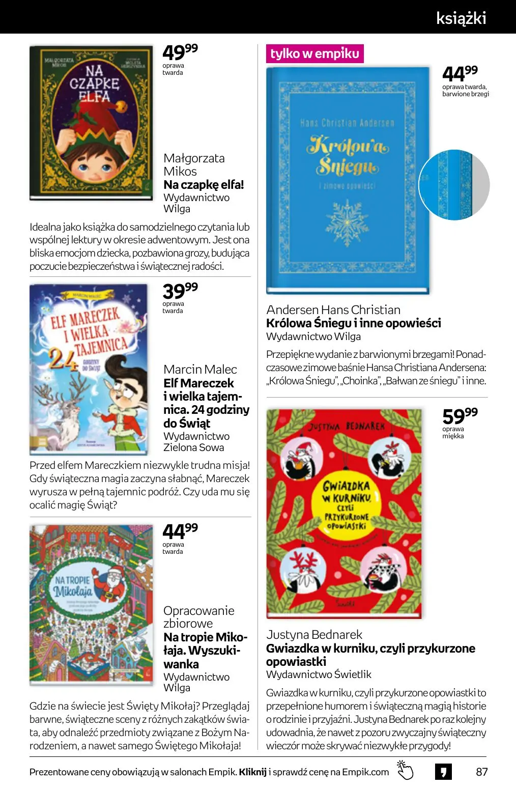 gazetka promocyjna Empik Tom kultury - Strona 87